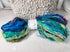 update alt-text with template Ragged Sari Silk Wreath: 4 Colours Of Your Choice-Silk-vendor-unknown-Rug Hooking Kit -Rug Hooking Pattern -Rug Hooking -Deanne Fitzpatrick Rug Hooking Studio -Is rug hooking the same as punch needle?
