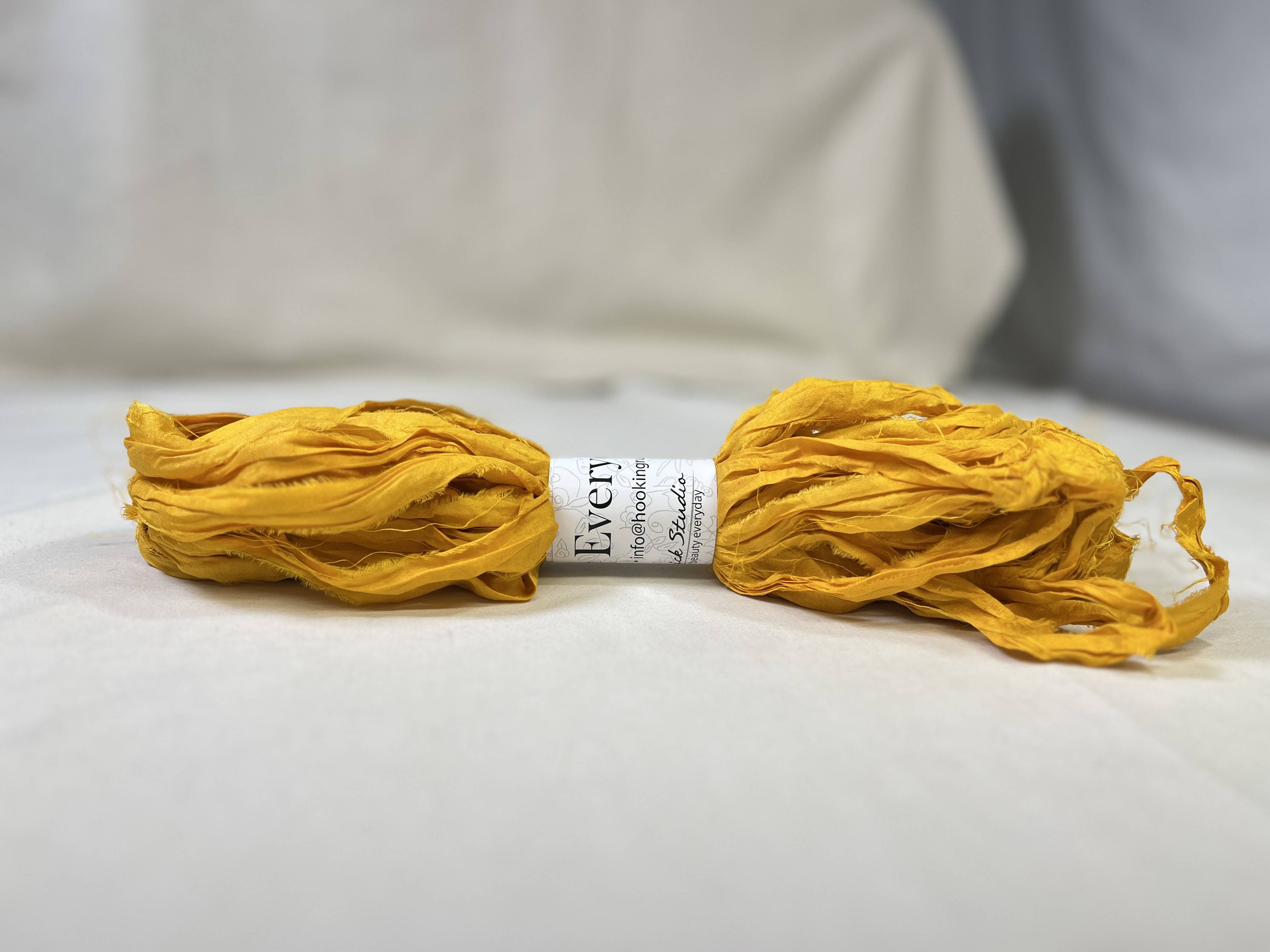 Silk Sari Silk Solids - Dandelion Gold