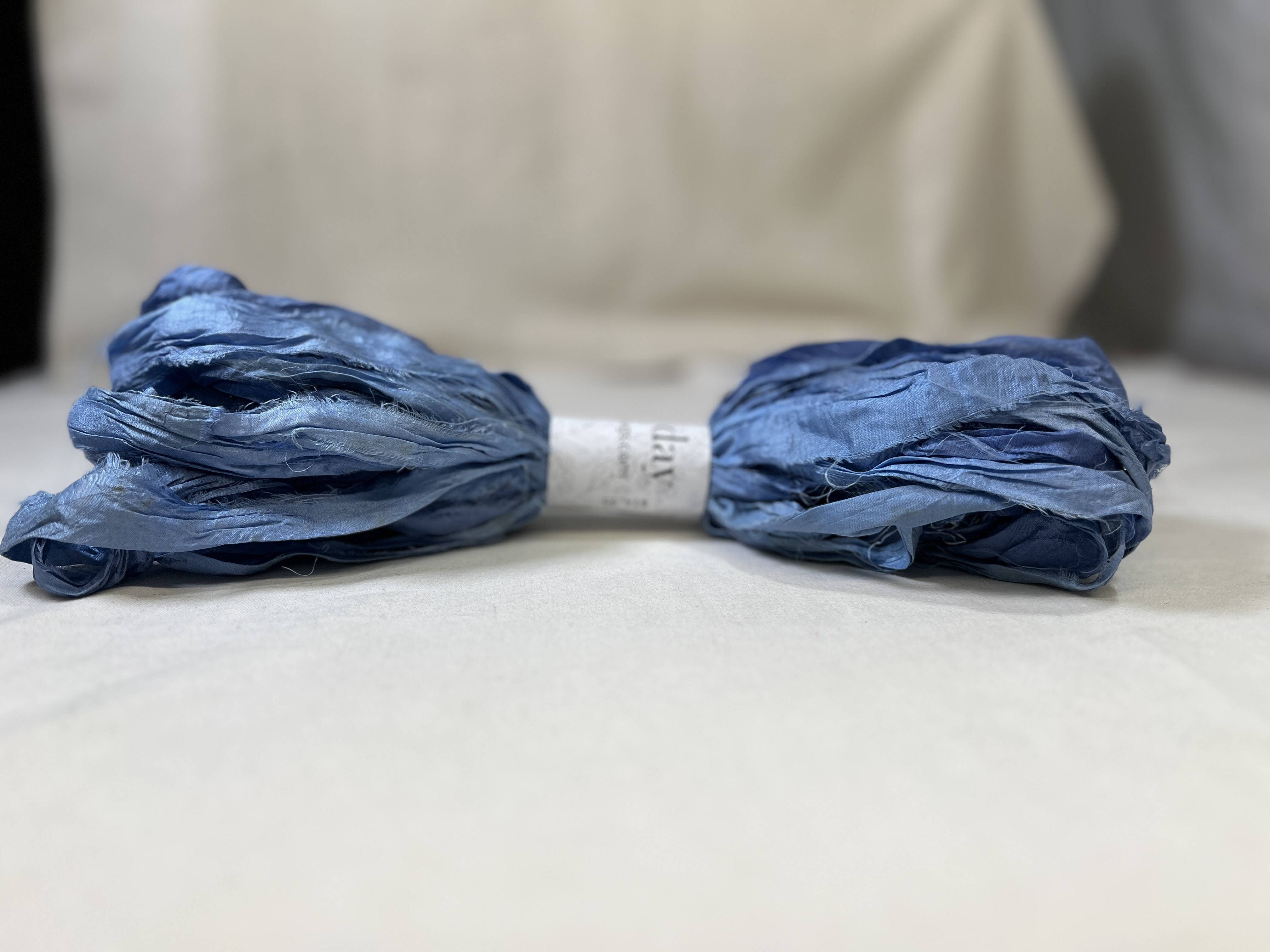 Silk Sari Silk Solids - stormy sky