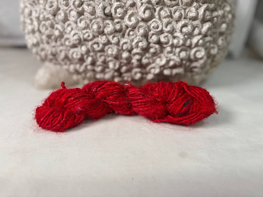 update alt-text with template Twisted Silk Yarn - Candy Apple-Silk-vendor-unknown-Rug Hooking Kit -Rug Hooking Pattern -Rug Hooking -Deanne Fitzpatrick Rug Hooking Studio -Is rug hooking the same as punch needle?