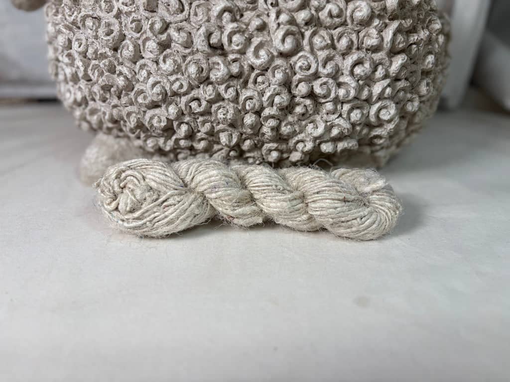 update alt-text with template Twisted Silk Yarn - White-Silk-vendor-unknown-Rug Hooking Kit -Rug Hooking Pattern -Rug Hooking -Deanne Fitzpatrick Rug Hooking Studio -Is rug hooking the same as punch needle?