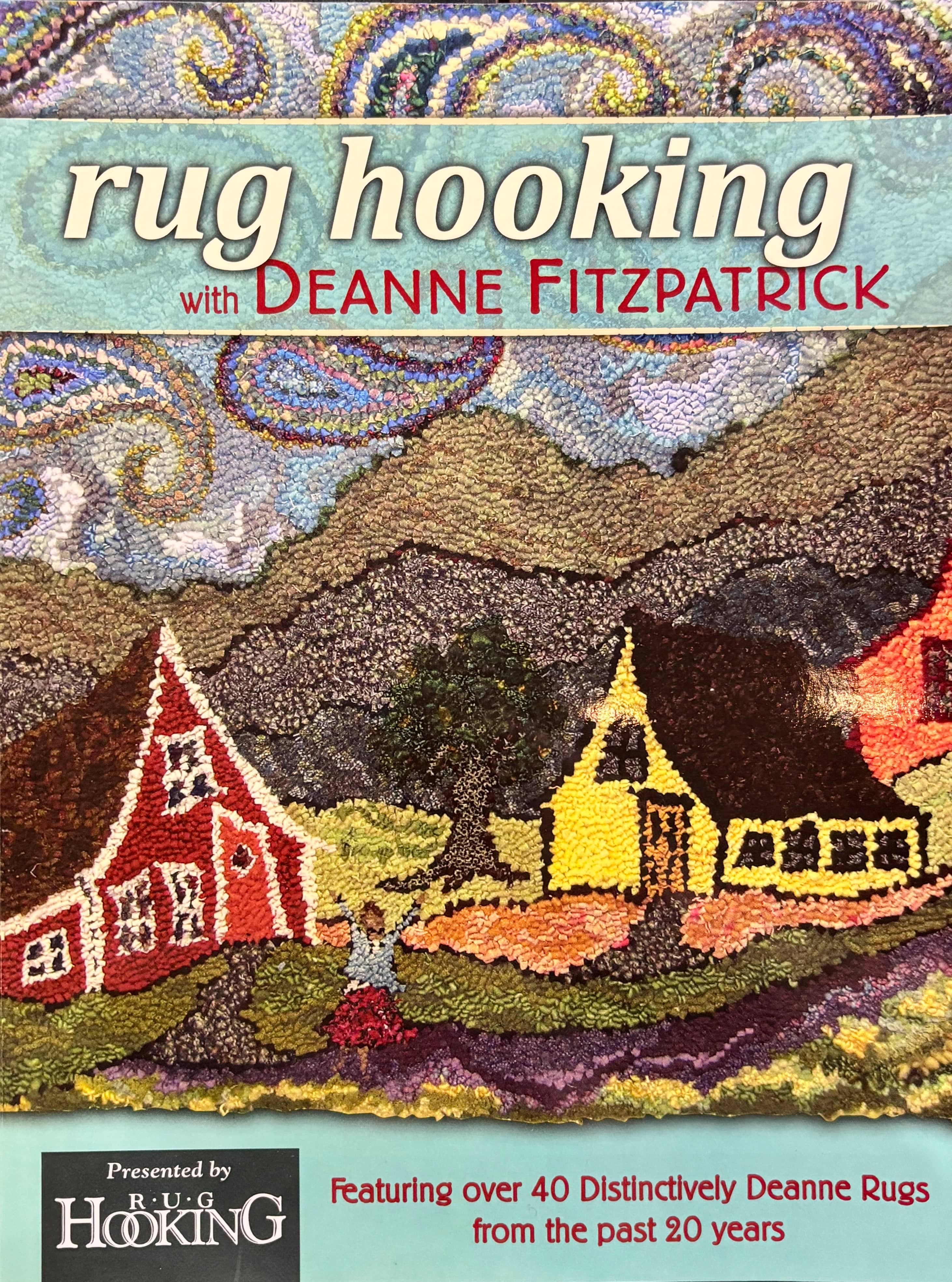 Deanne Rug Hooking Pattern Books – Deanne Fitzpatrick Rug Hooking Studio