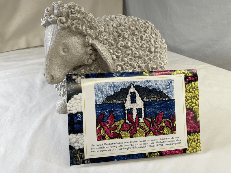 update alt-text with template "The Child Who Lives in the White House" Rug Hooking Pattern Booklet-Deanne Fitzpatrick Rug Hooking Studio-Rug Hooking Kit -Rug Hooking Pattern -Rug Hooking -Deanne Fitzpatrick Rug Hooking Studio -Is rug hooking the same as punch needle?