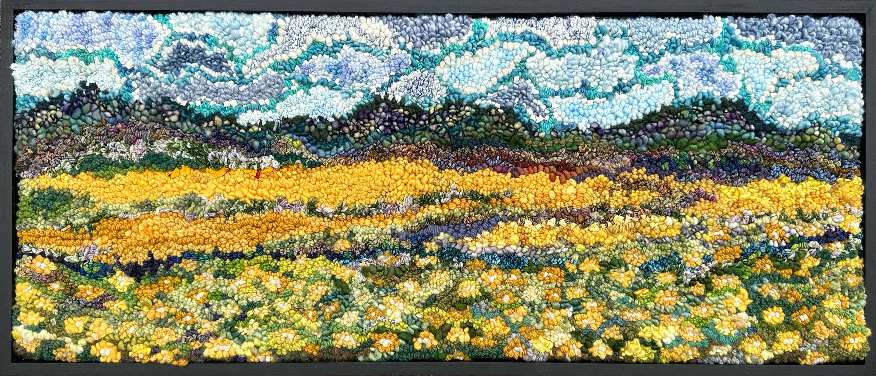 update alt-text with template The Year in Landscape, Session IV: Summer on the Land-Online Learning-Deanne Fitzpatrick Rug Hooking Studio-Rug Hooking Kit -Rug Hooking Pattern -Rug Hooking -Deanne Fitzpatrick Rug Hooking Studio -Is rug hooking the same as punch needle?