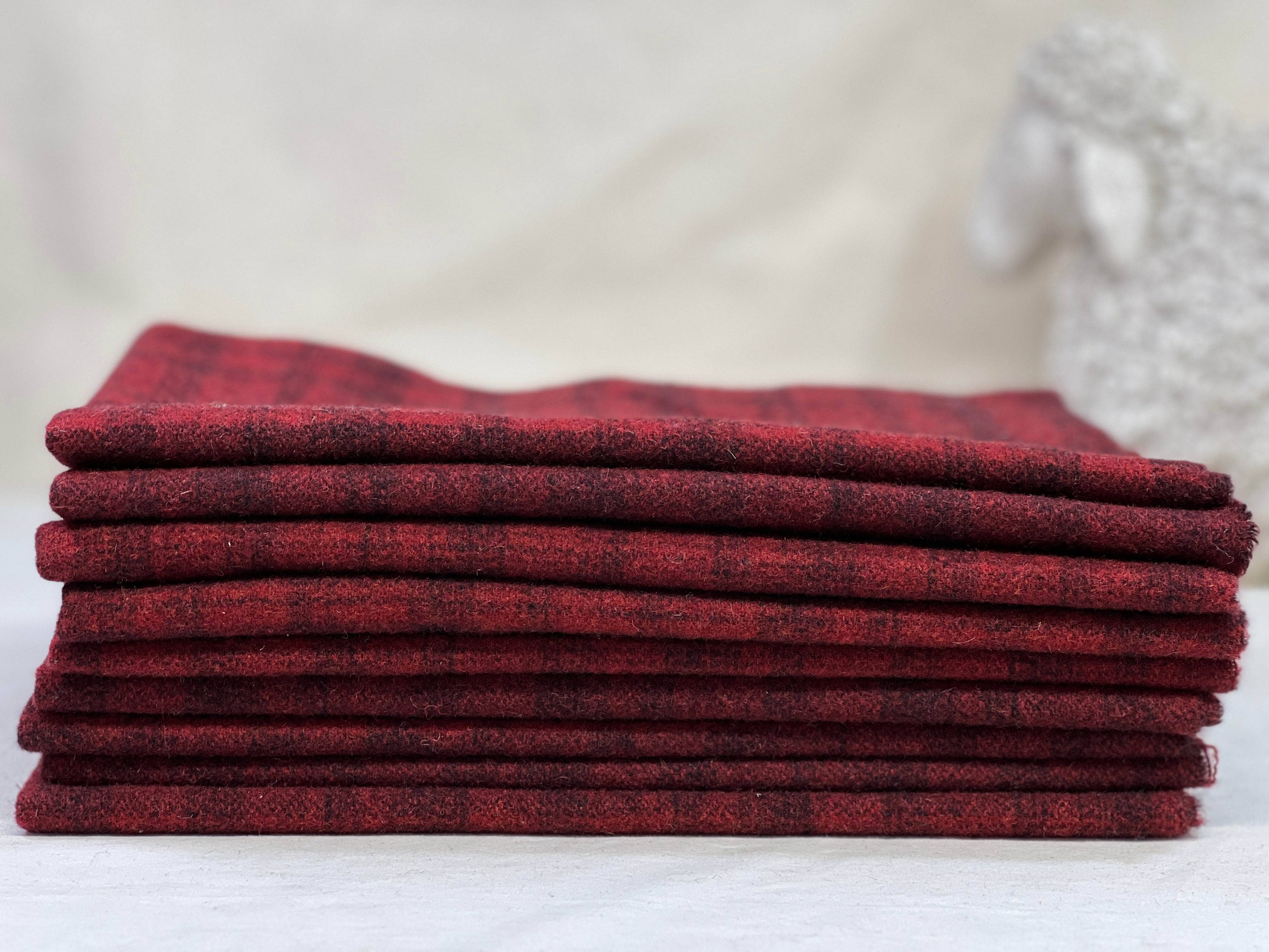 Wool $14 Wool Cloth Swatch - Down the Chimney