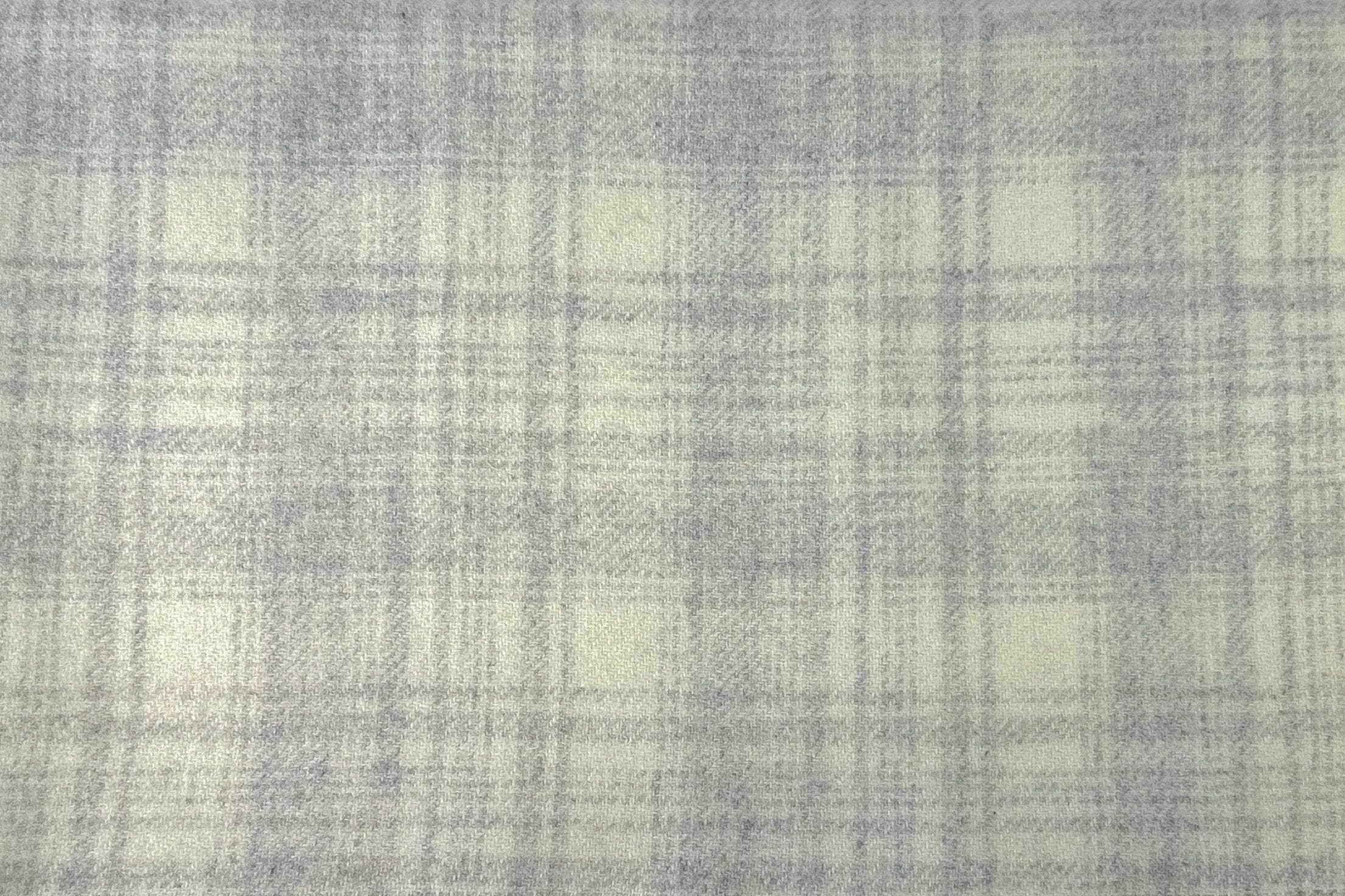 Wool $14 Wool Cloth Swatch - European Plaid - Beige Plaid