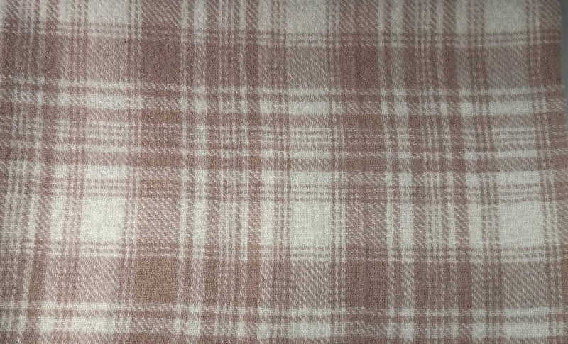 $14 Wool Cloth Swatch - European Plaid - Taupe Plaid – Deanne ...