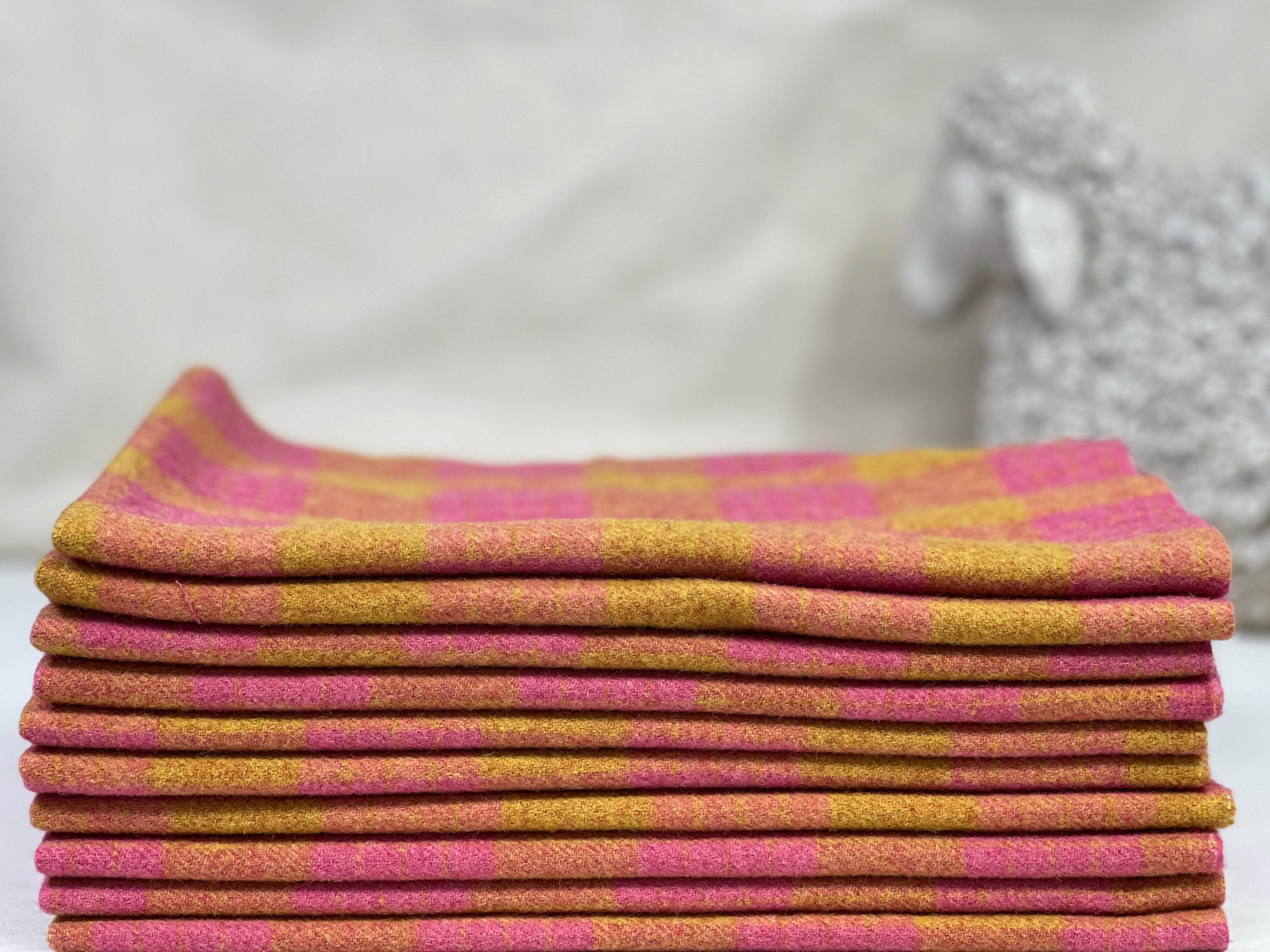 Wool $14 Wool Cloth Swatch - Lemonade Stand