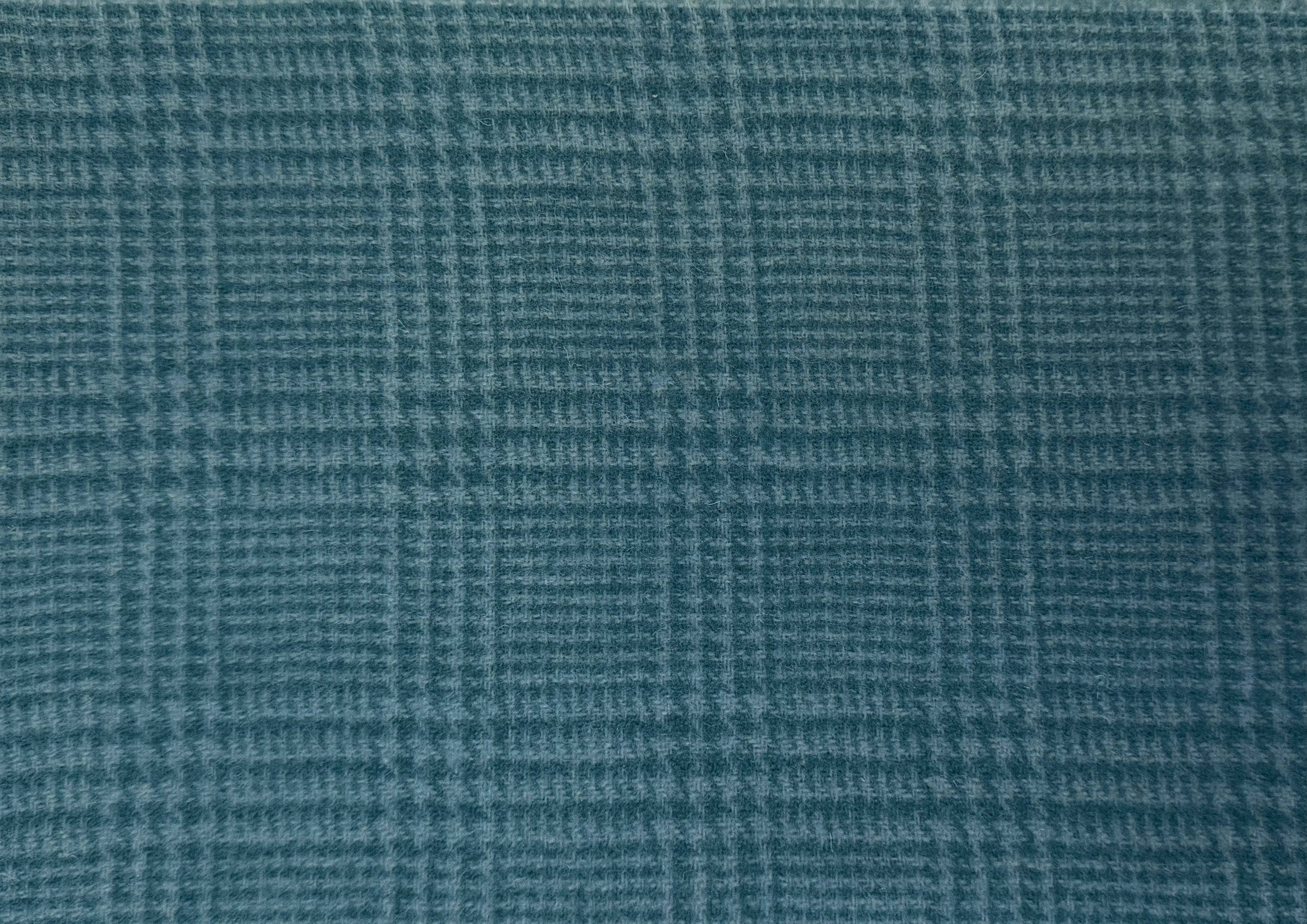 update alt-text with template $14 Wool Cloth Swatch - Teal Tartan-Wool-Deanne Fitzpatrick Studio-Rug Hooking Kit -Rug Hooking Pattern -Rug Hooking -Deanne Fitzpatrick Rug Hooking Studio -Is rug hooking the same as punch needle?