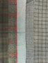 update alt-text with template $5 Hand-Dyed Wool Swatch - Shades of Plaid Sky-Wool-Deanne Fitzpatrick Studio-Rug Hooking Kit -Rug Hooking Pattern -Rug Hooking -Deanne Fitzpatrick Rug Hooking Studio -Is rug hooking the same as punch needle?