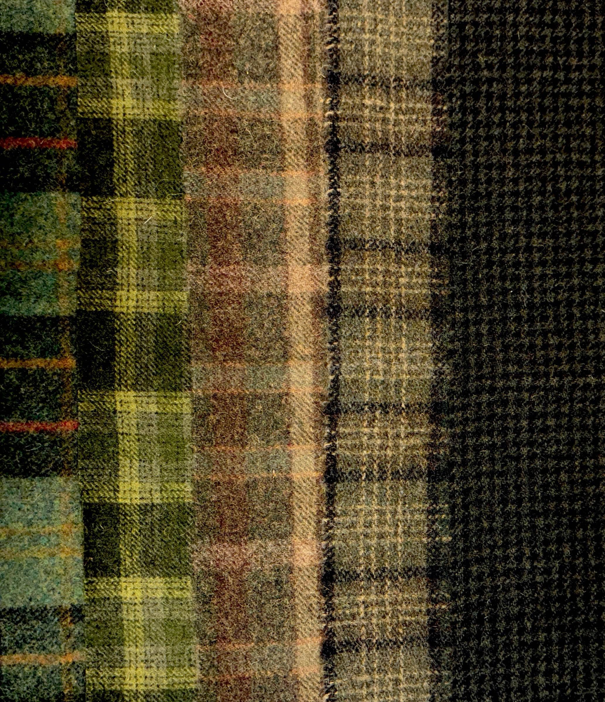 update alt-text with template $5 Hand-Dyed Wool Swatch - Shades of Top of Hills-Wool-Deanne Fitzpatrick Studio-Rug Hooking Kit -Rug Hooking Pattern -Rug Hooking -Deanne Fitzpatrick Rug Hooking Studio -Is rug hooking the same as punch needle?