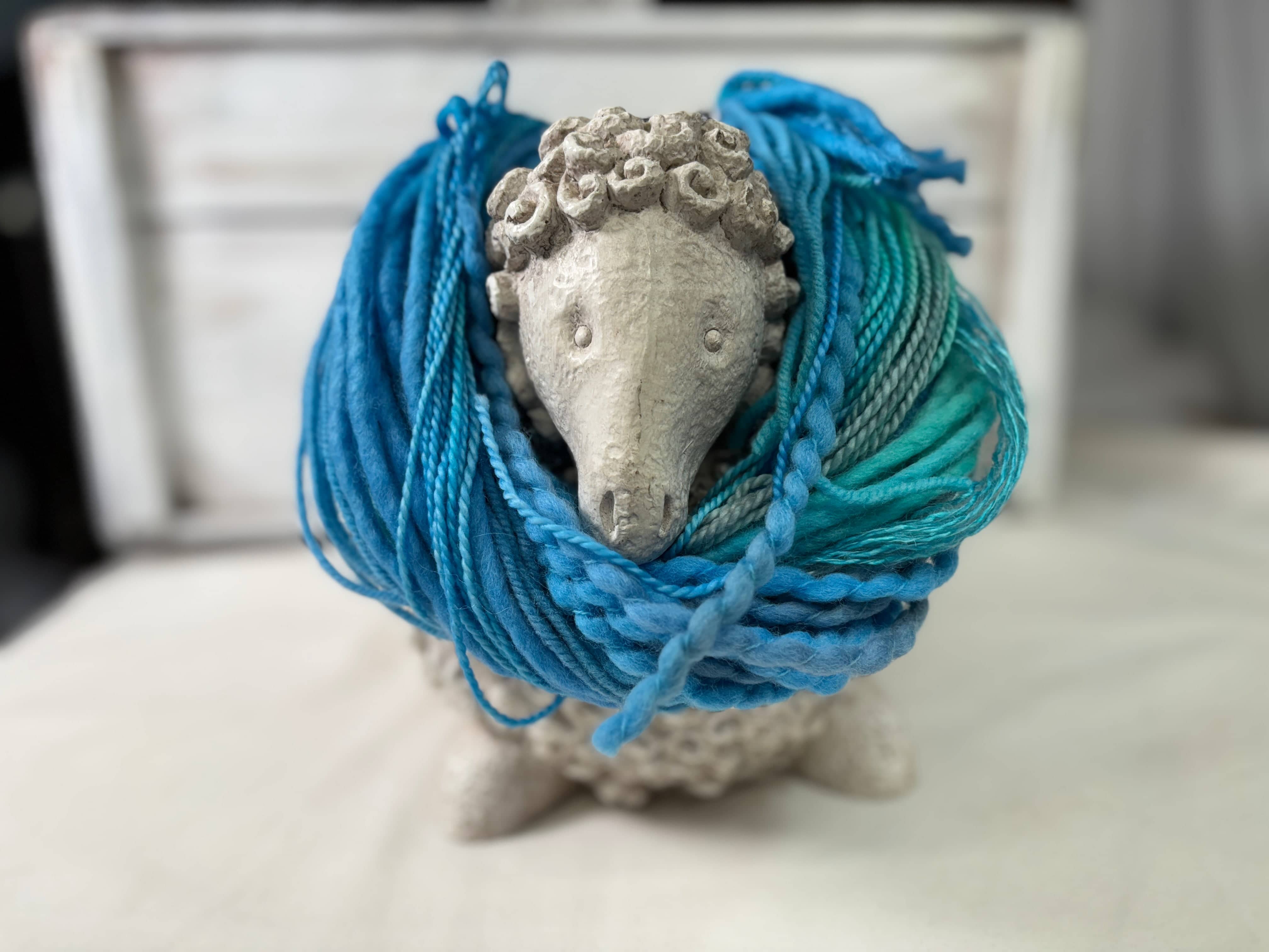 Wool Fleece Artist - Northern Lights