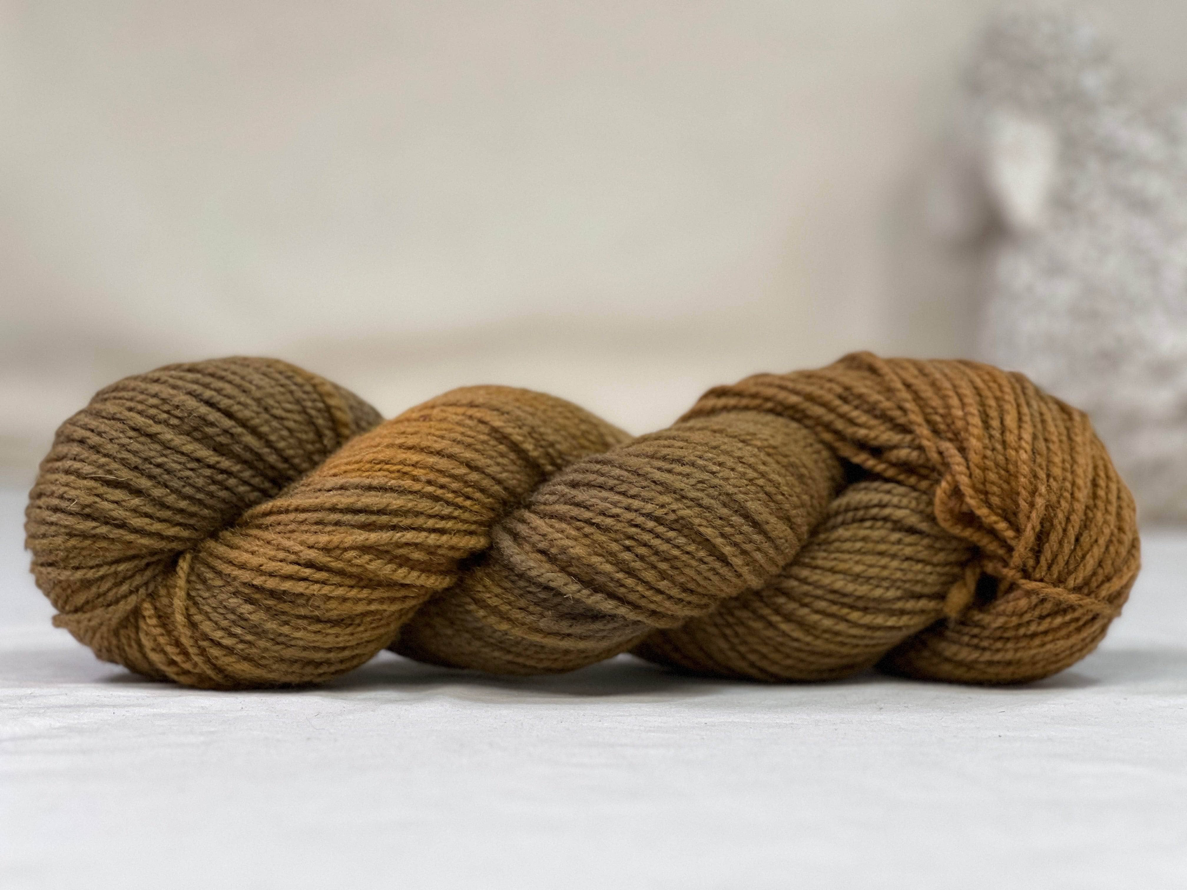 update alt-text with template Hand-dyed Studio Yarn - Olive Wood-Wool-vendor-unknown-Rug Hooking Kit -Rug Hooking Pattern -Rug Hooking -Deanne Fitzpatrick Rug Hooking Studio -Is rug hooking the same as punch needle?