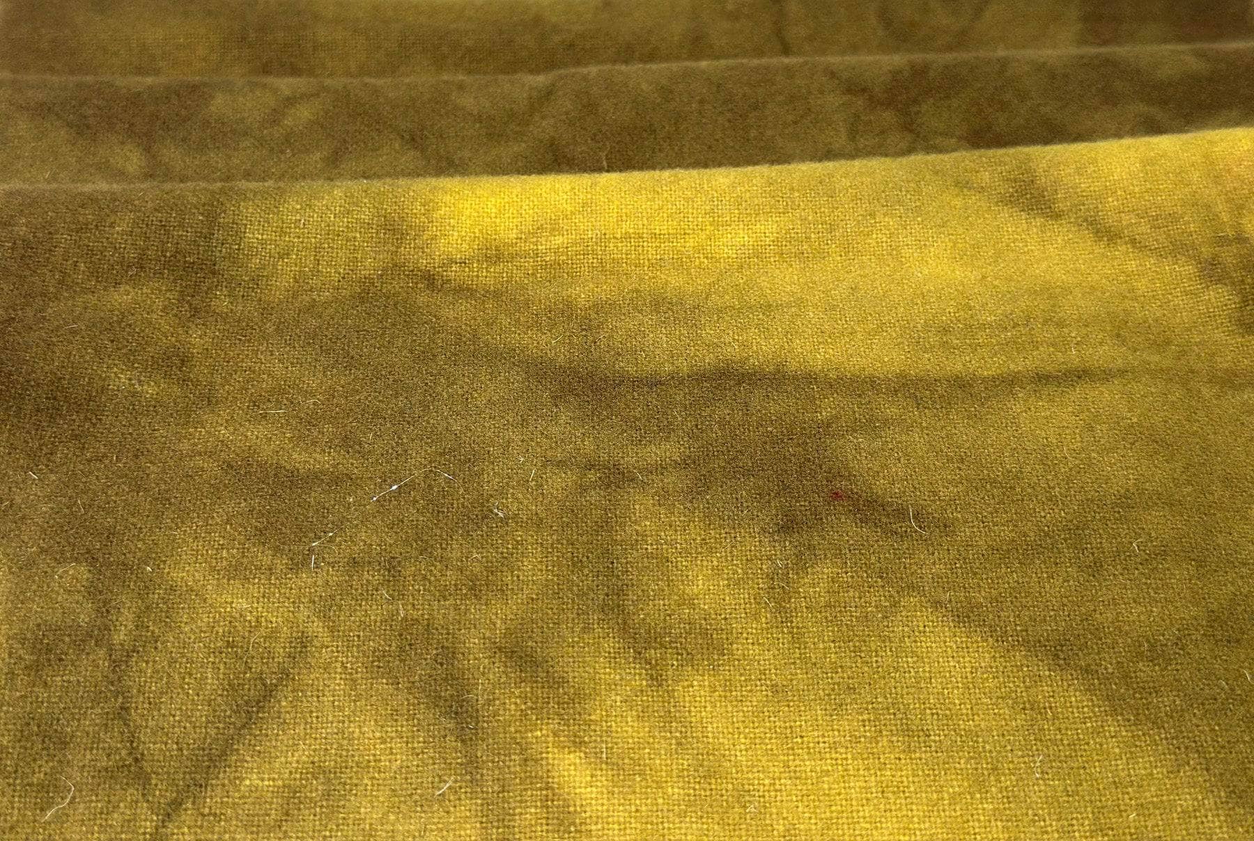 Wool Hand-Dyed Wool Cloth - Foraged Shroom