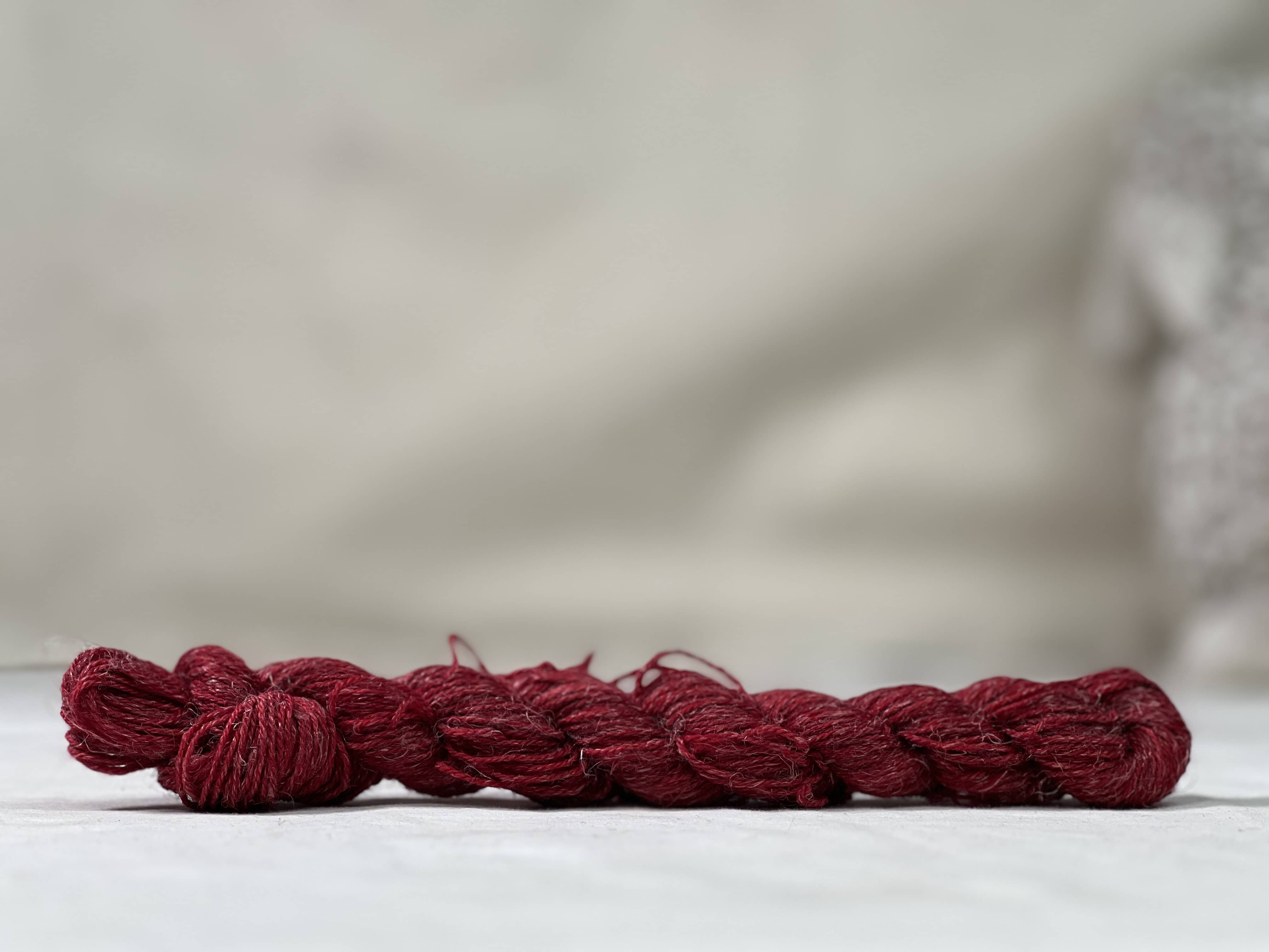 update alt-text with template Lichen and Lace Mini Skein - Poppy-Wool-vendor-unknown-Rug Hooking Kit -Rug Hooking Pattern -Rug Hooking -Deanne Fitzpatrick Rug Hooking Studio -Is rug hooking the same as punch needle?