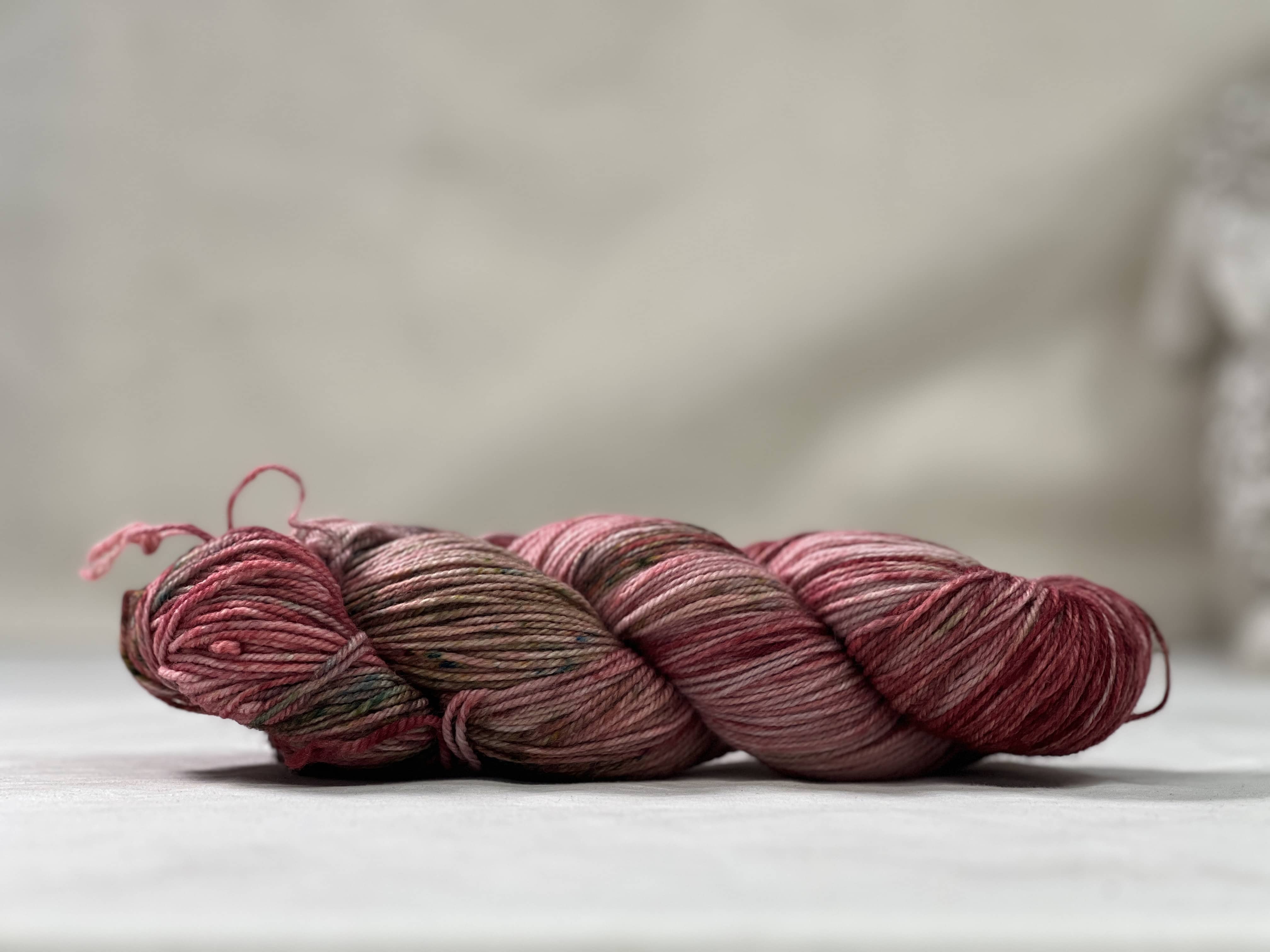 update alt-text with template Lichen and Lace Sock Yarn - Hellebore-Wool-vendor-unknown-Rug Hooking Kit -Rug Hooking Pattern -Rug Hooking -Deanne Fitzpatrick Rug Hooking Studio -Is rug hooking the same as punch needle?