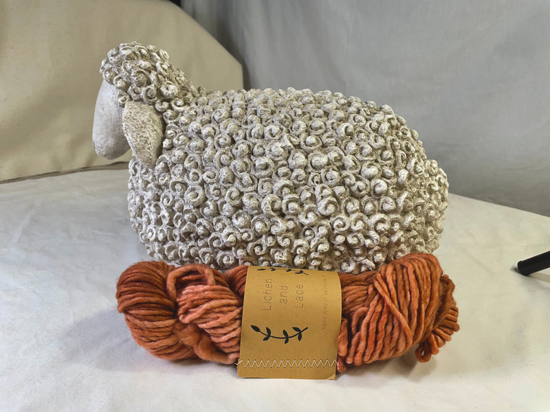 Wool Lichen & Lace - Bulky - Nutmeg Deanne Fitzpatrick hooking rugs rug hooking how to hook rugs kits