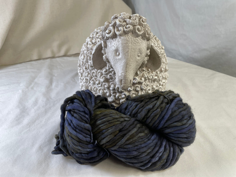 Storm Grey - Wool Rug Yarn by Punch Needle World