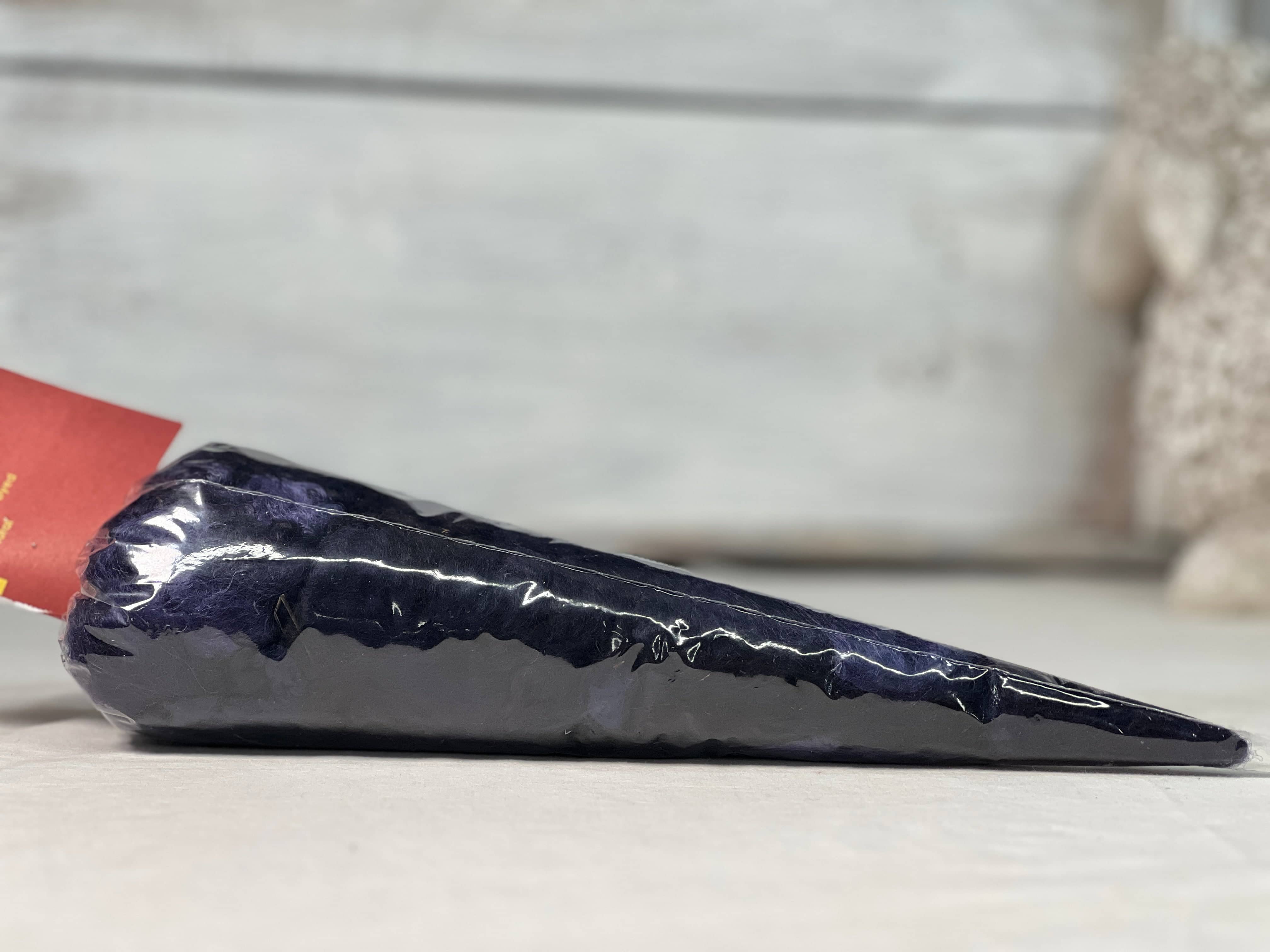 update alt-text with template Shades of Purple - Studio Hand Dyed Fleece Cone-Wool-vendor-unknown-Rug Hooking Kit -Rug Hooking Pattern -Rug Hooking -Deanne Fitzpatrick Rug Hooking Studio -Is rug hooking the same as punch needle?