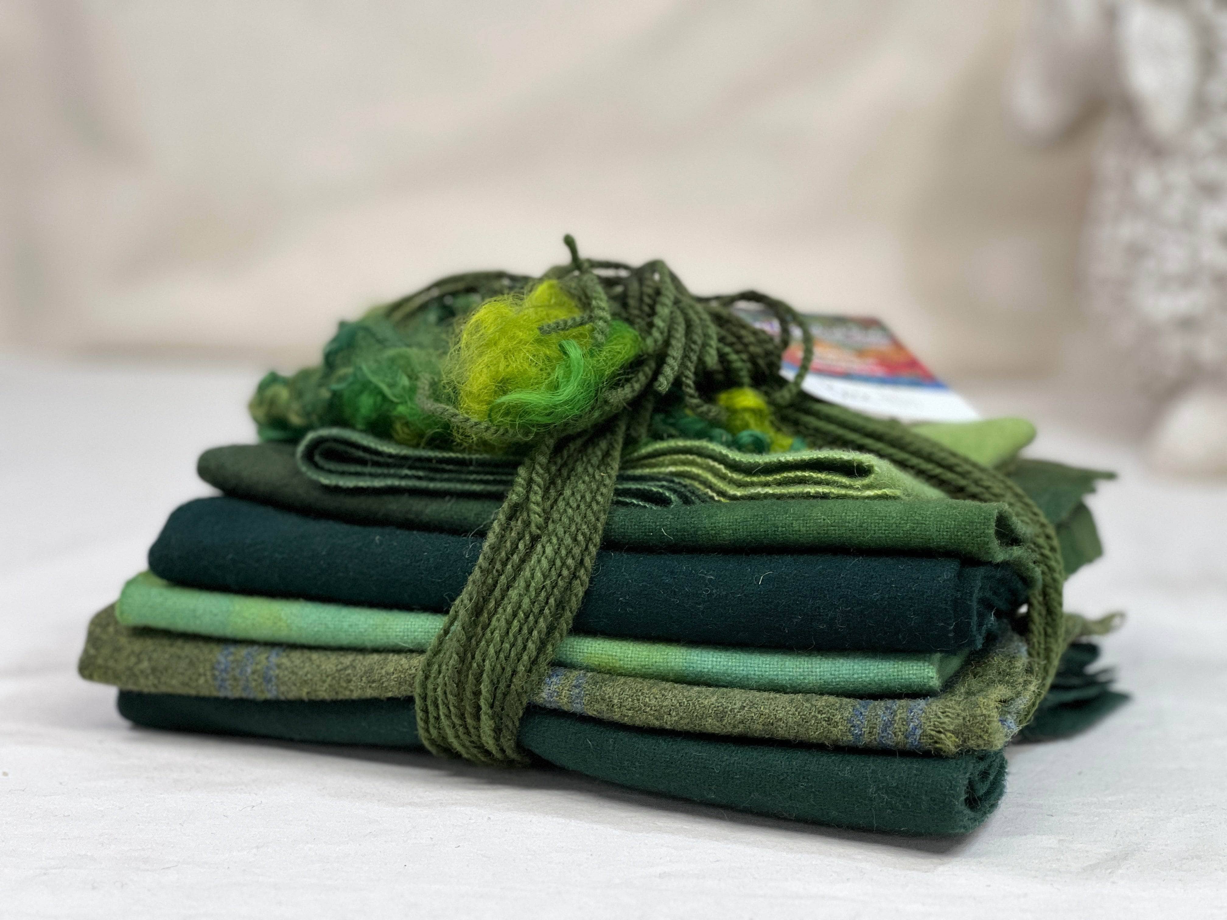 update alt-text with template Wool Bundle - Back Hills-Wool-vendor-unknown-Rug Hooking Kit -Rug Hooking Pattern -Rug Hooking -Deanne Fitzpatrick Rug Hooking Studio -Is rug hooking the same as punch needle?