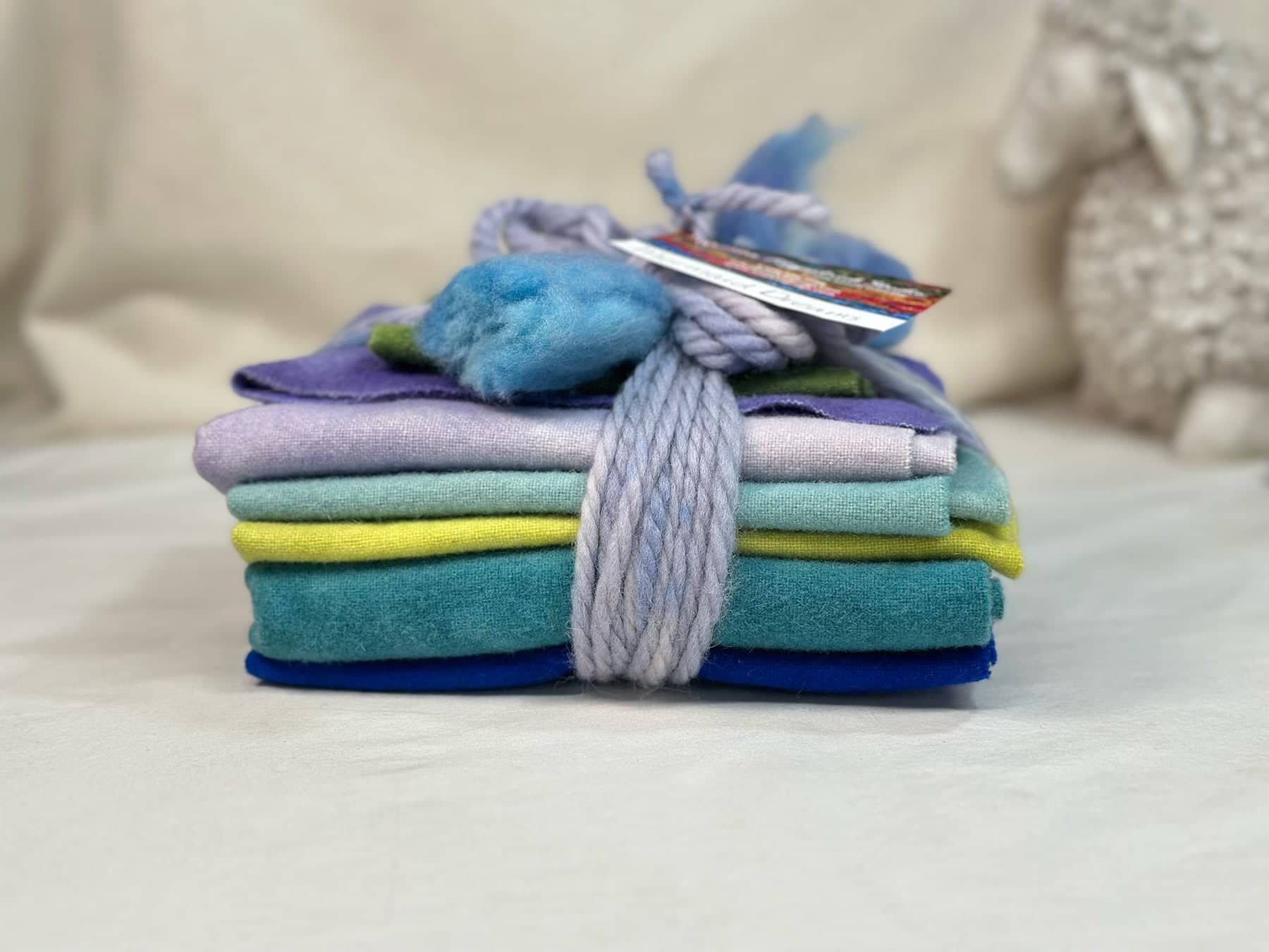 update alt-text with template Wool Bundle - Mermaid Dreams-Wool-vendor-unknown-Rug Hooking Kit -Rug Hooking Pattern -Rug Hooking -Deanne Fitzpatrick Rug Hooking Studio -Is rug hooking the same as punch needle?