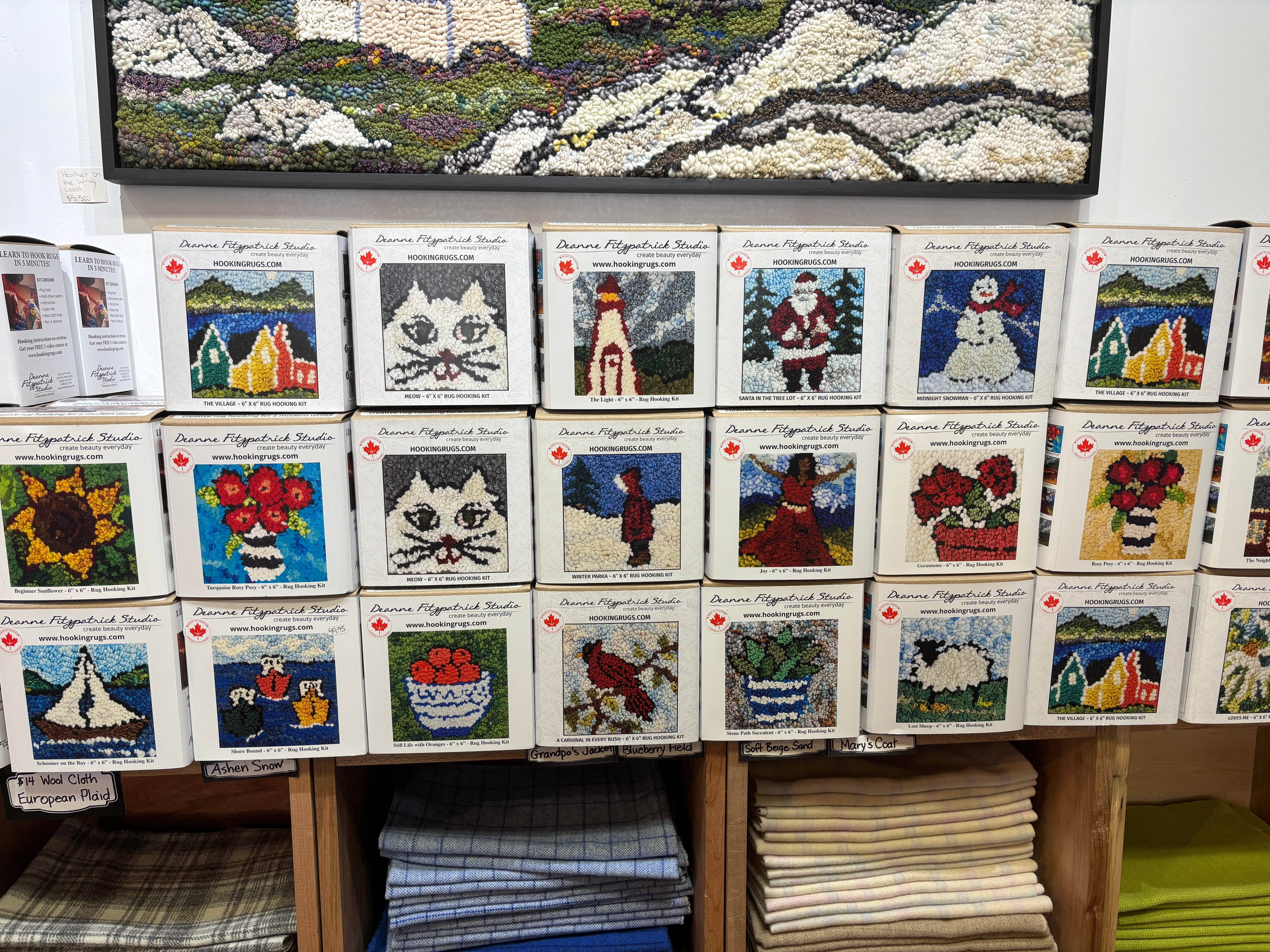 update alt-text with template FREE Beginner Rug Hooking Class and Hook In-Last Saturday of Every Month-Workshops-Deanne Fitzpatrick Rug Hooking Studio-Rug Hooking Kit -Rug Hooking Pattern -Rug Hooking -Deanne Fitzpatrick Rug Hooking Studio -Is rug hooking the same as punch needle?