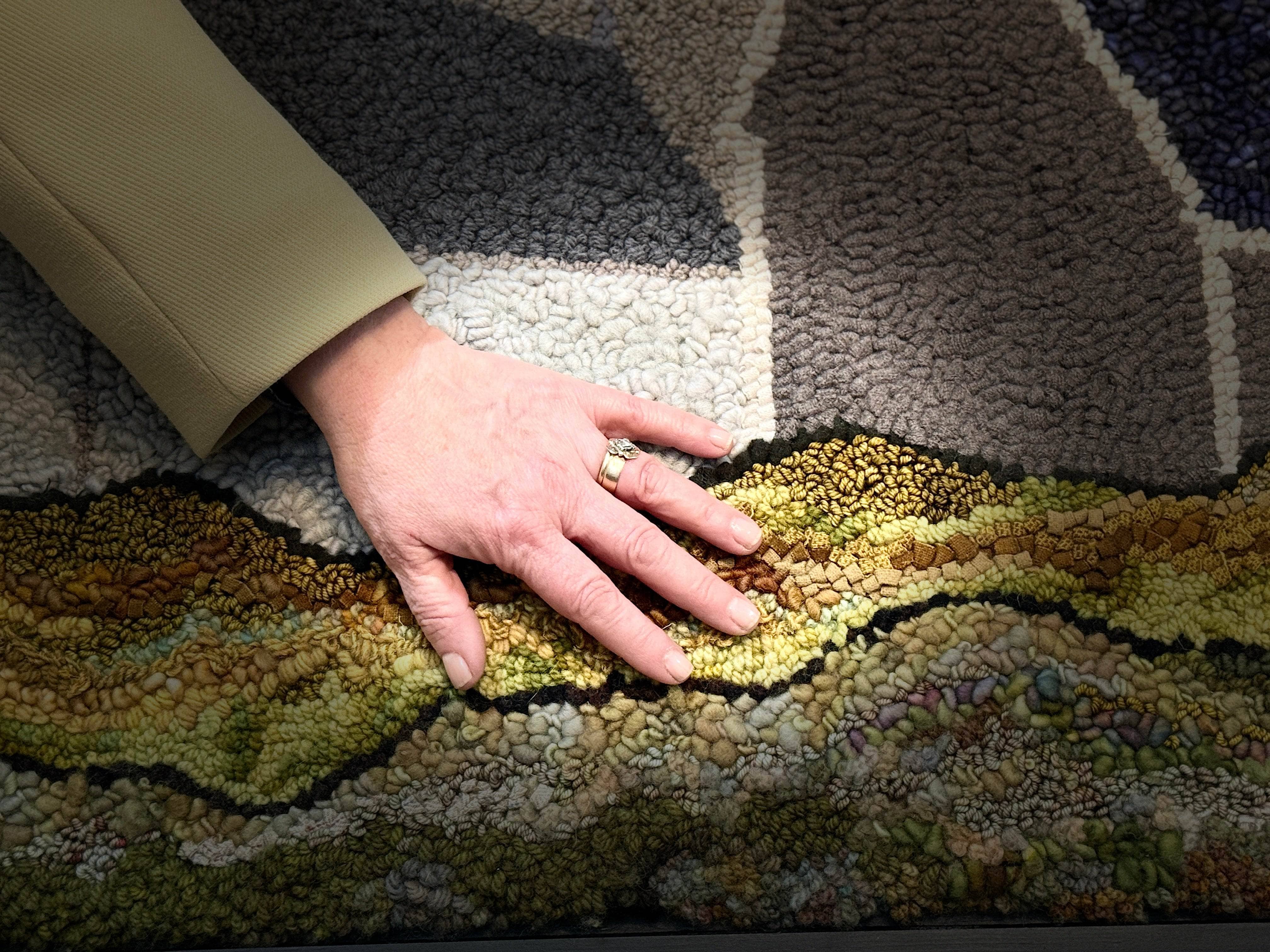 update alt-text with template Three Days in May: In Studio Workshop with Deanne: May 27-29, 2026-Workshops-Deanne Fitzpatrick Rug Hooking Studio-Rug Hooking Kit -Rug Hooking Pattern -Rug Hooking -Deanne Fitzpatrick Rug Hooking Studio -Is rug hooking the same as punch needle?