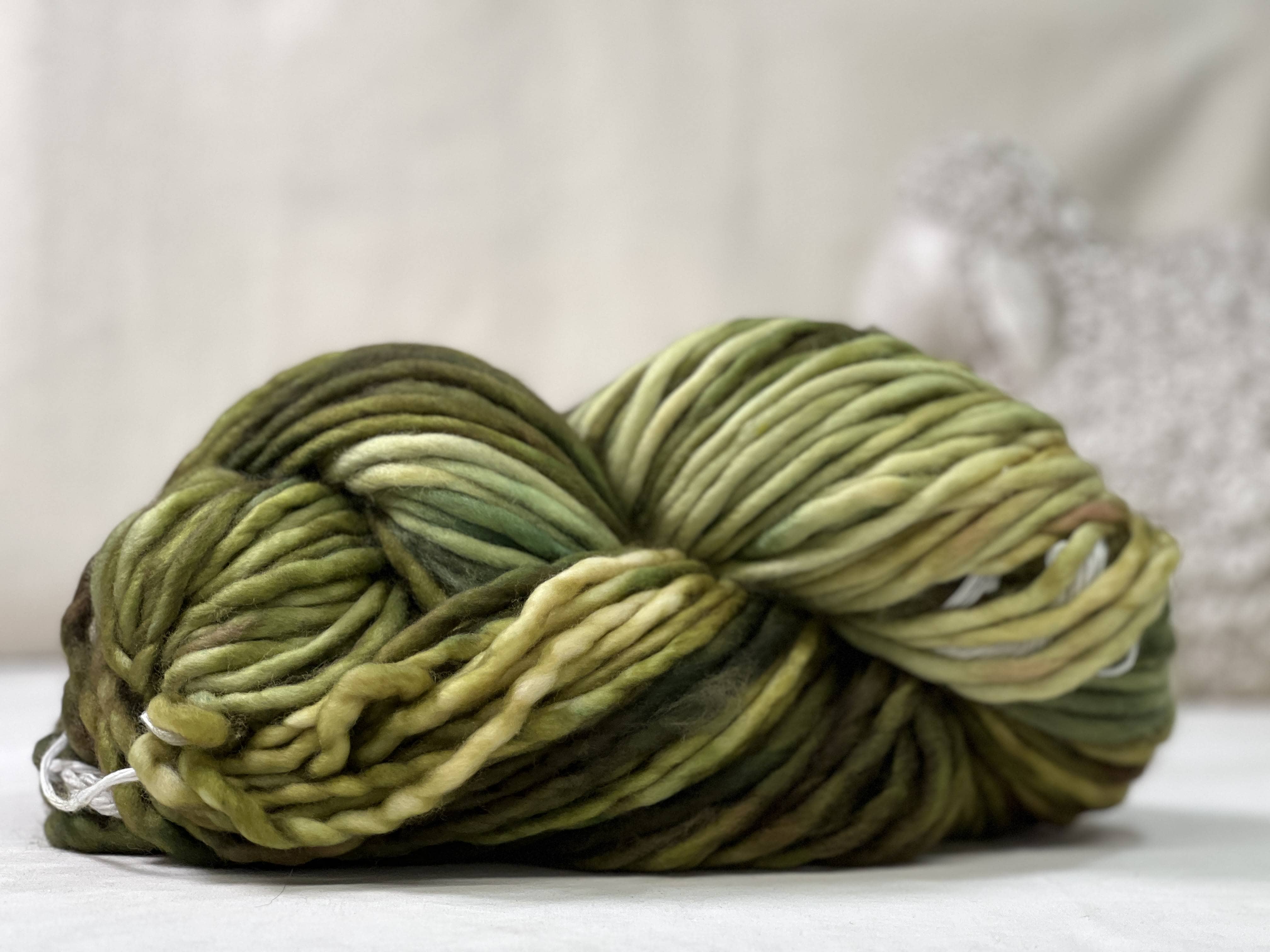update alt-text with template Big Merino - Moss-Yarn-Deanne Fitzpatrick Rug Hooking Studio-Rug Hooking Kit -Rug Hooking Pattern -Rug Hooking -Deanne Fitzpatrick Rug Hooking Studio -Is rug hooking the same as punch needle?