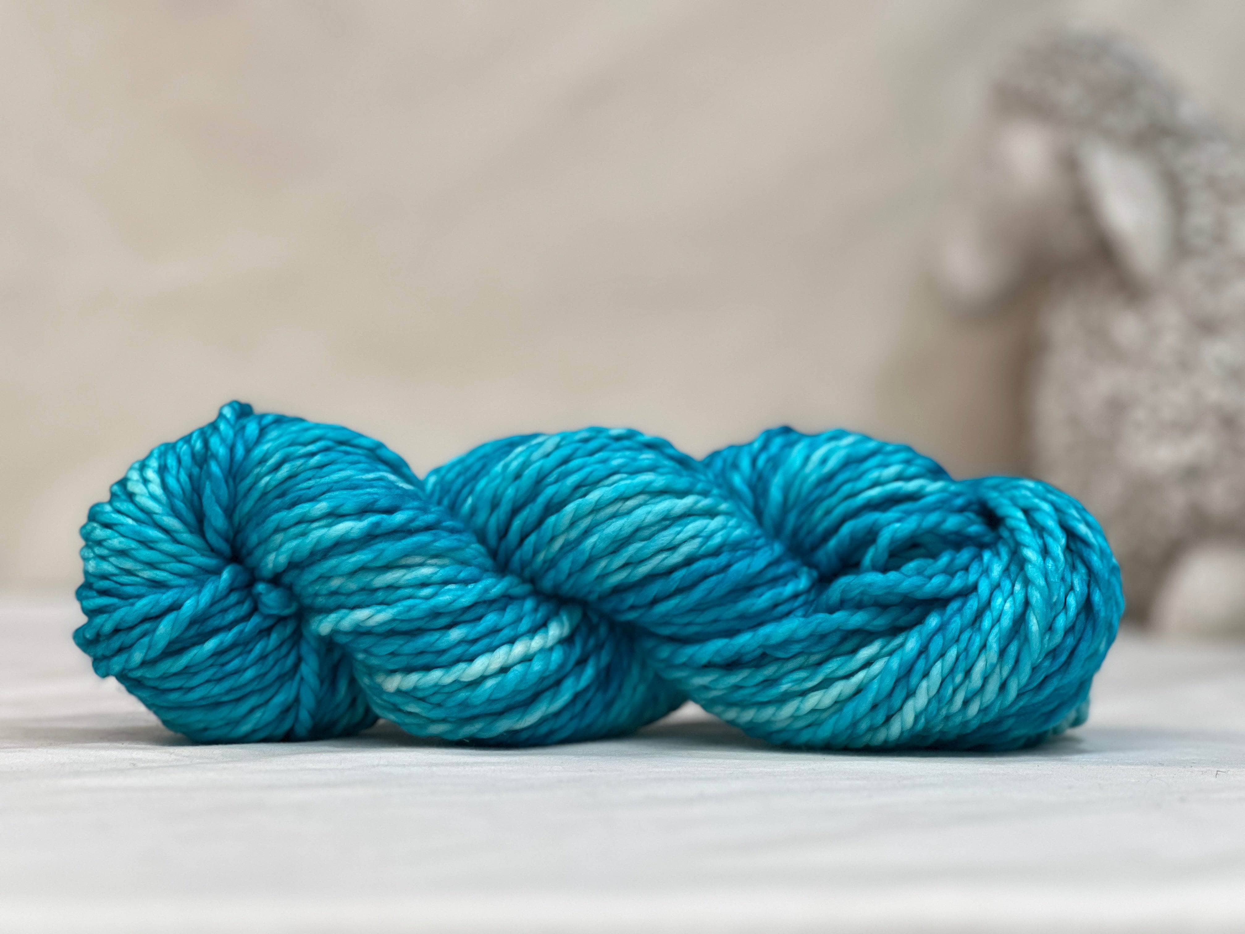 update alt-text with template Big Sister Twist- Got to be Teal-Yarn-Deanne Fitzpatrick Rug Hooking Studio-Rug Hooking Kit -Rug Hooking Pattern -Rug Hooking -Deanne Fitzpatrick Rug Hooking Studio -Is rug hooking the same as punch needle?