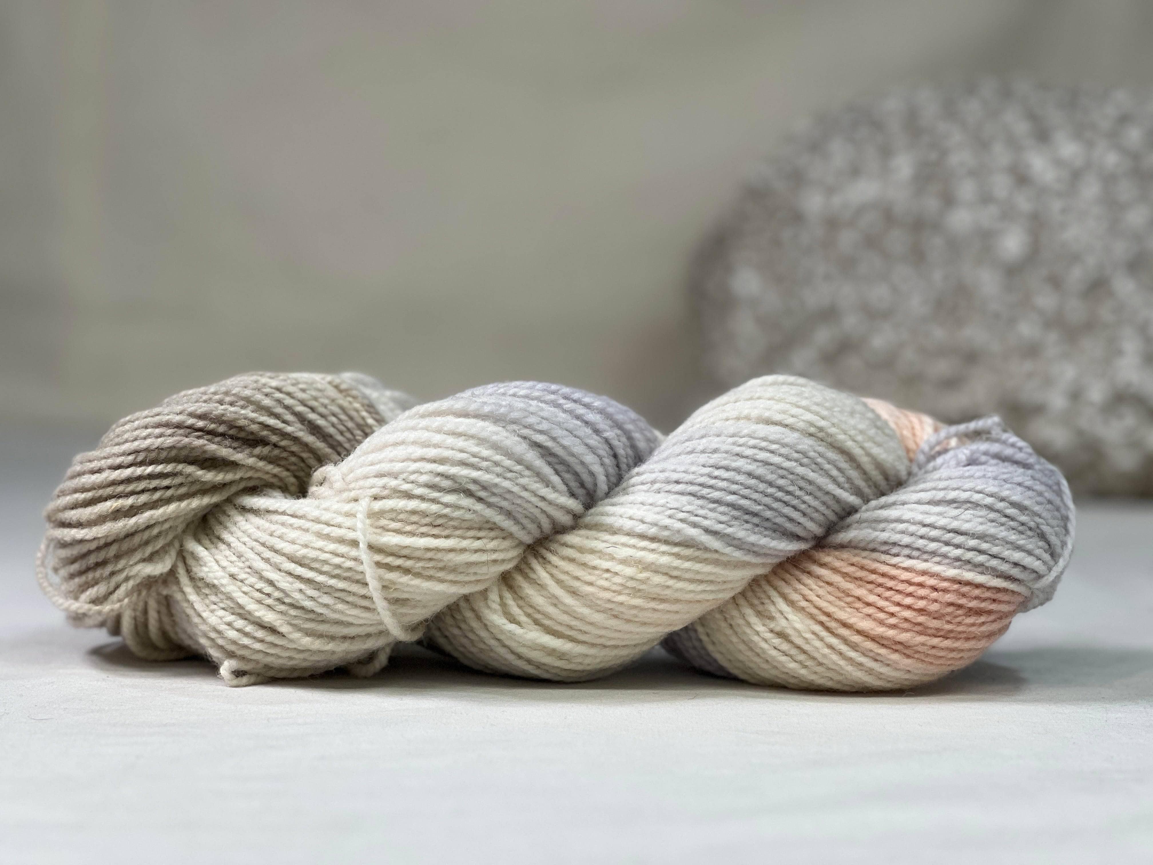update alt-text with template Dyed Studio Yarn - Clam Bake-Yarn-vendor-unknown-Rug Hooking Kit -Rug Hooking Pattern -Rug Hooking -Deanne Fitzpatrick Rug Hooking Studio -Is rug hooking the same as punch needle?
