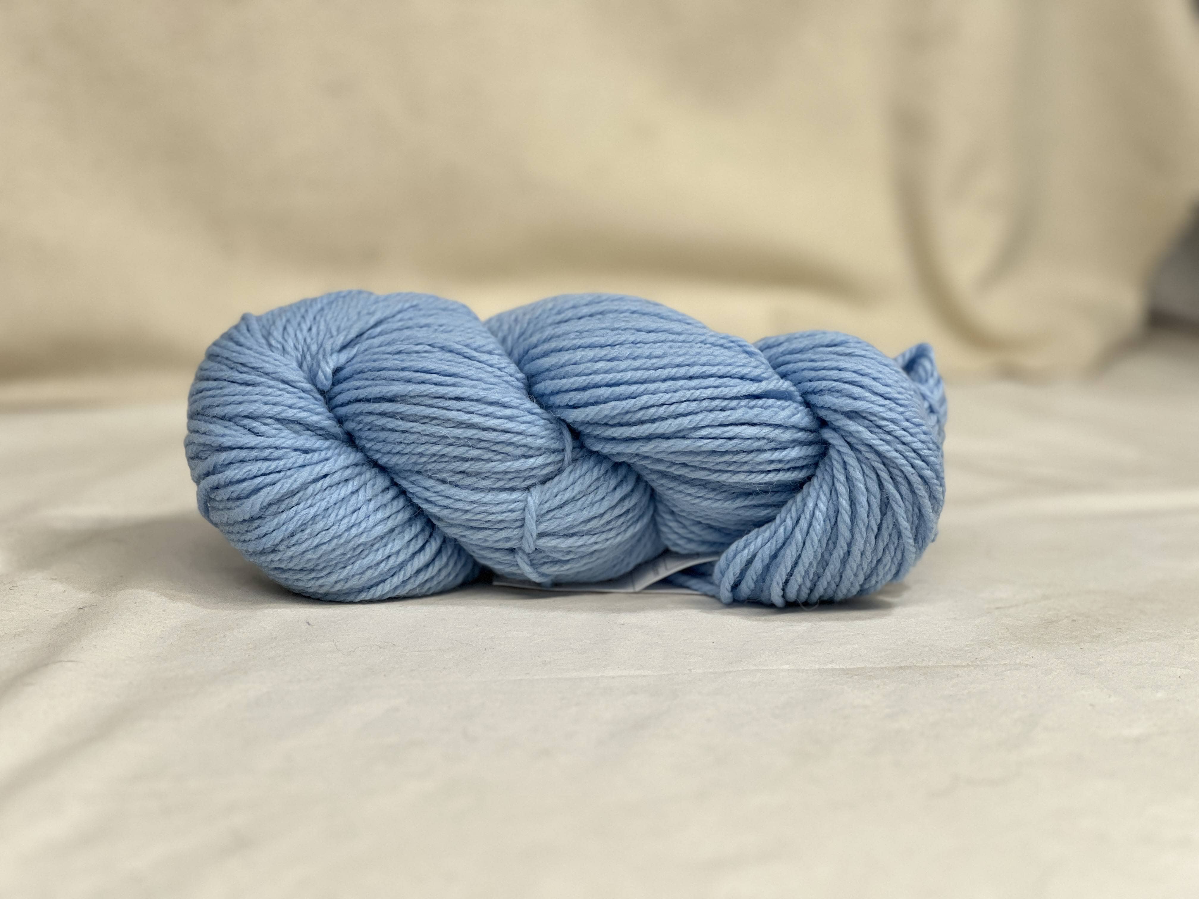 update alt-text with template Etrofil - Heirloom Organic - Pale Blue - 73228-Yarn-Deanne Fitzpatrick Rug Hooking Studio-Rug Hooking Kit -Rug Hooking Pattern -Rug Hooking -Deanne Fitzpatrick Rug Hooking Studio -Is rug hooking the same as punch needle?