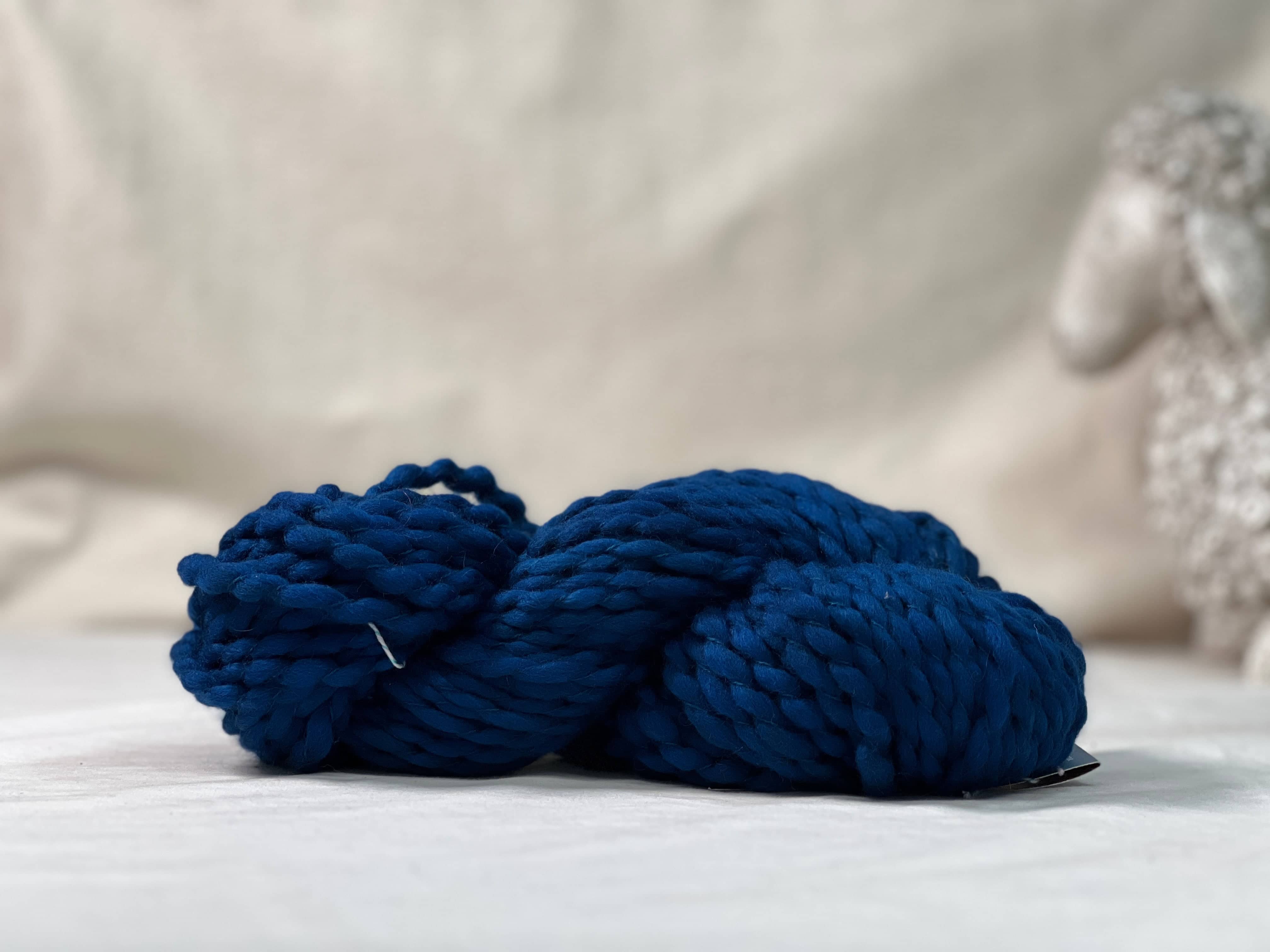 update alt-text with template Fleece Artist Crimp - Steller’s Jay-Yarn-Deanne Fitzpatrick Rug Hooking Studio-Rug Hooking Kit -Rug Hooking Pattern -Rug Hooking -Deanne Fitzpatrick Rug Hooking Studio -Is rug hooking the same as punch needle?