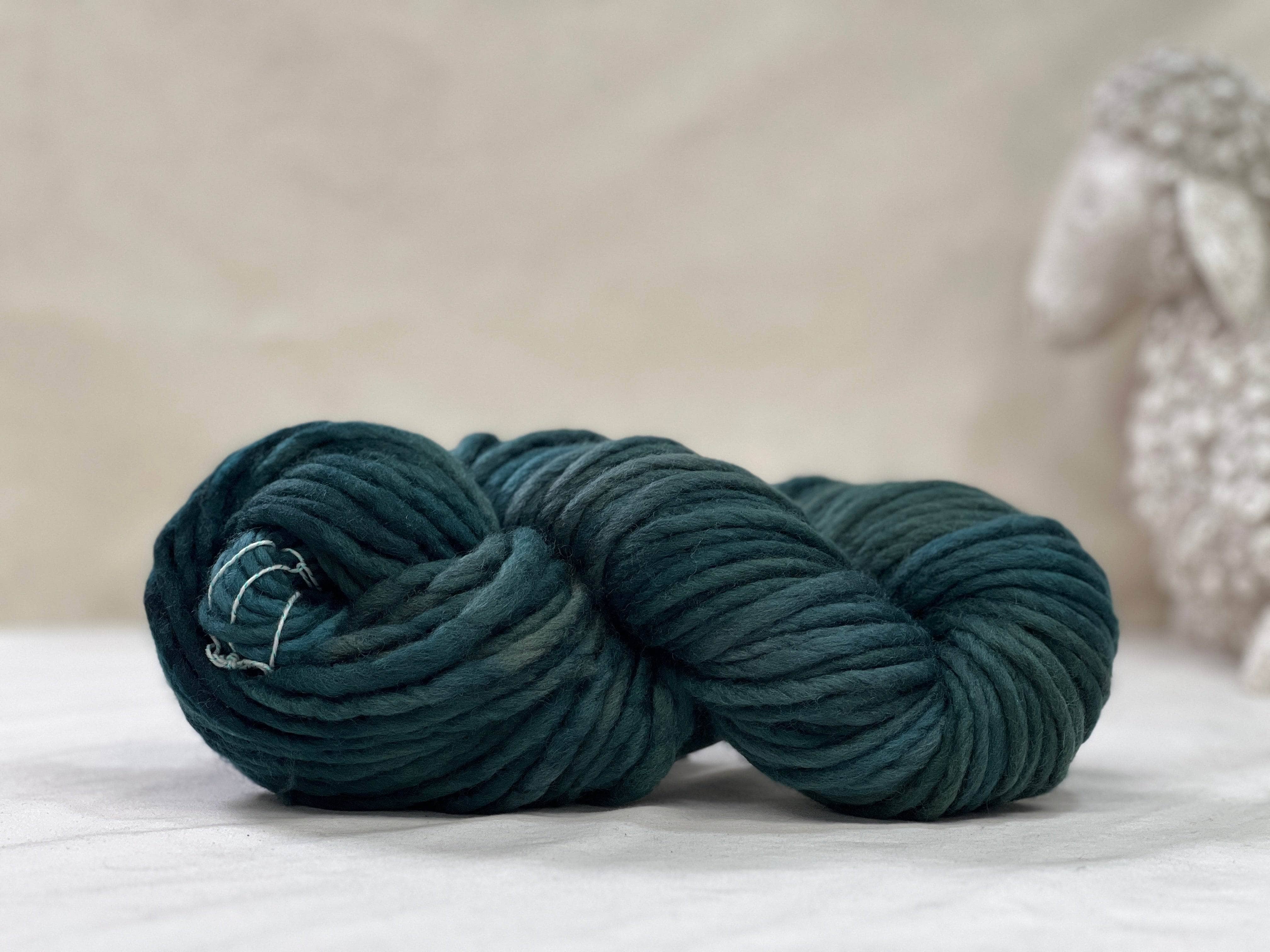 update alt-text with template Fleece Artist Merino Flouf - Kale-Yarn-Deanne Fitzpatrick Rug Hooking Studio-Rug Hooking Kit -Rug Hooking Pattern -Rug Hooking -Deanne Fitzpatrick Rug Hooking Studio -Is rug hooking the same as punch needle?