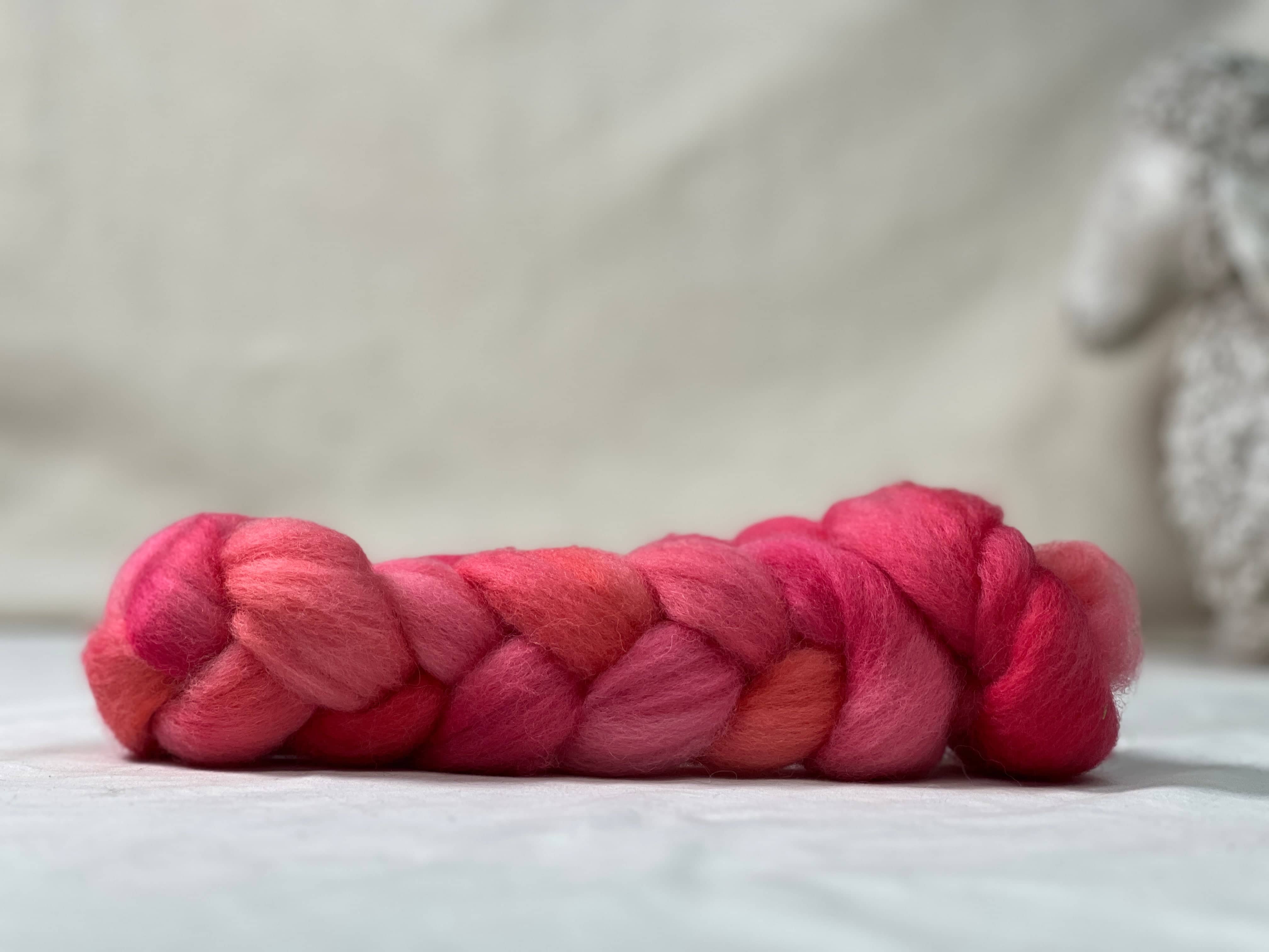 update alt-text with template Fleece Bundle - Italian Rose-Yarn-Deanne Fitzpatrick Rug Hooking Studio-Rug Hooking Kit -Rug Hooking Pattern -Rug Hooking -Deanne Fitzpatrick Rug Hooking Studio -Is rug hooking the same as punch needle?