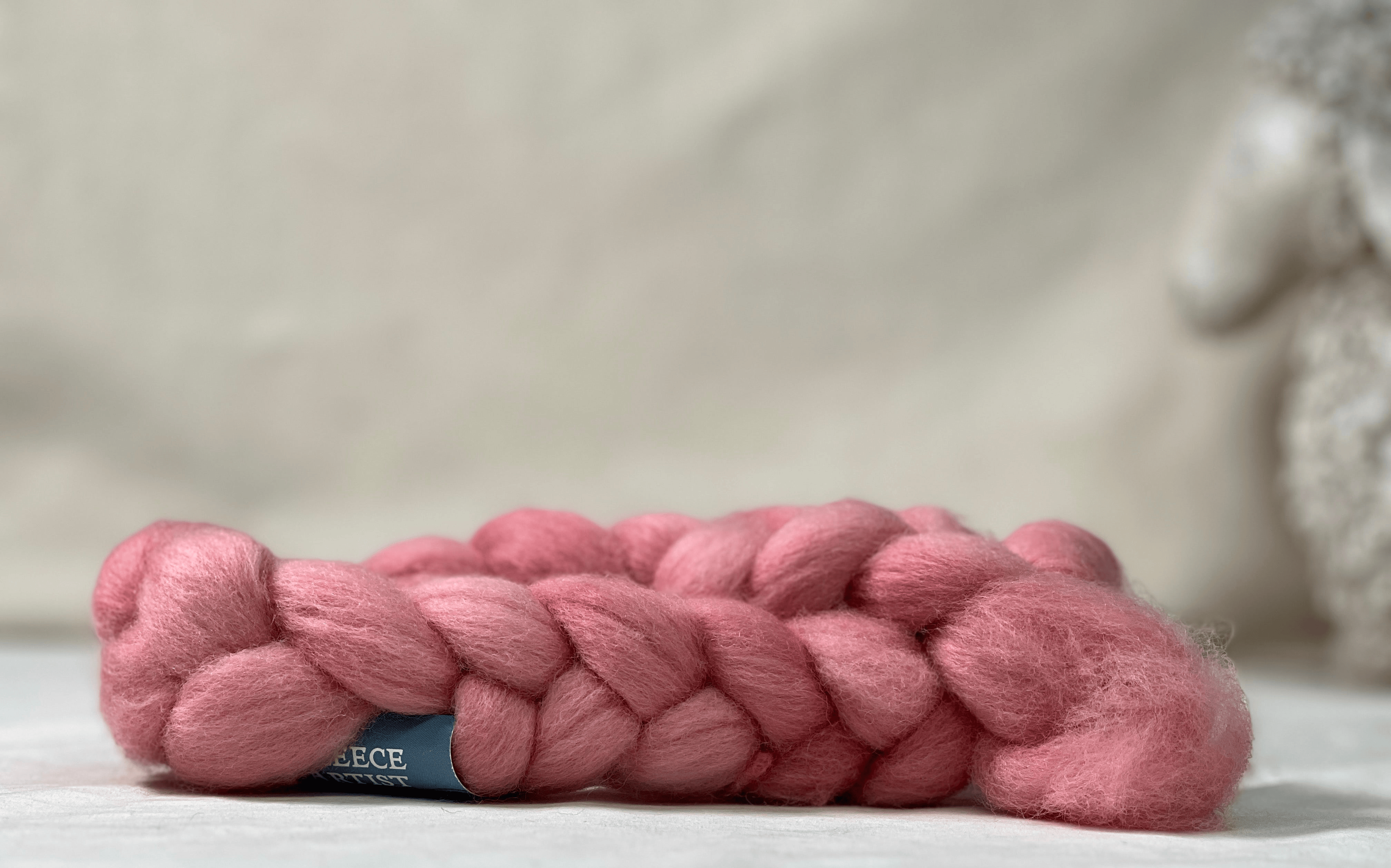 update alt-text with template Fleece Bundle - Rose-Yarn-Deanne Fitzpatrick Rug Hooking Studio-Rug Hooking Kit -Rug Hooking Pattern -Rug Hooking -Deanne Fitzpatrick Rug Hooking Studio -Is rug hooking the same as punch needle?