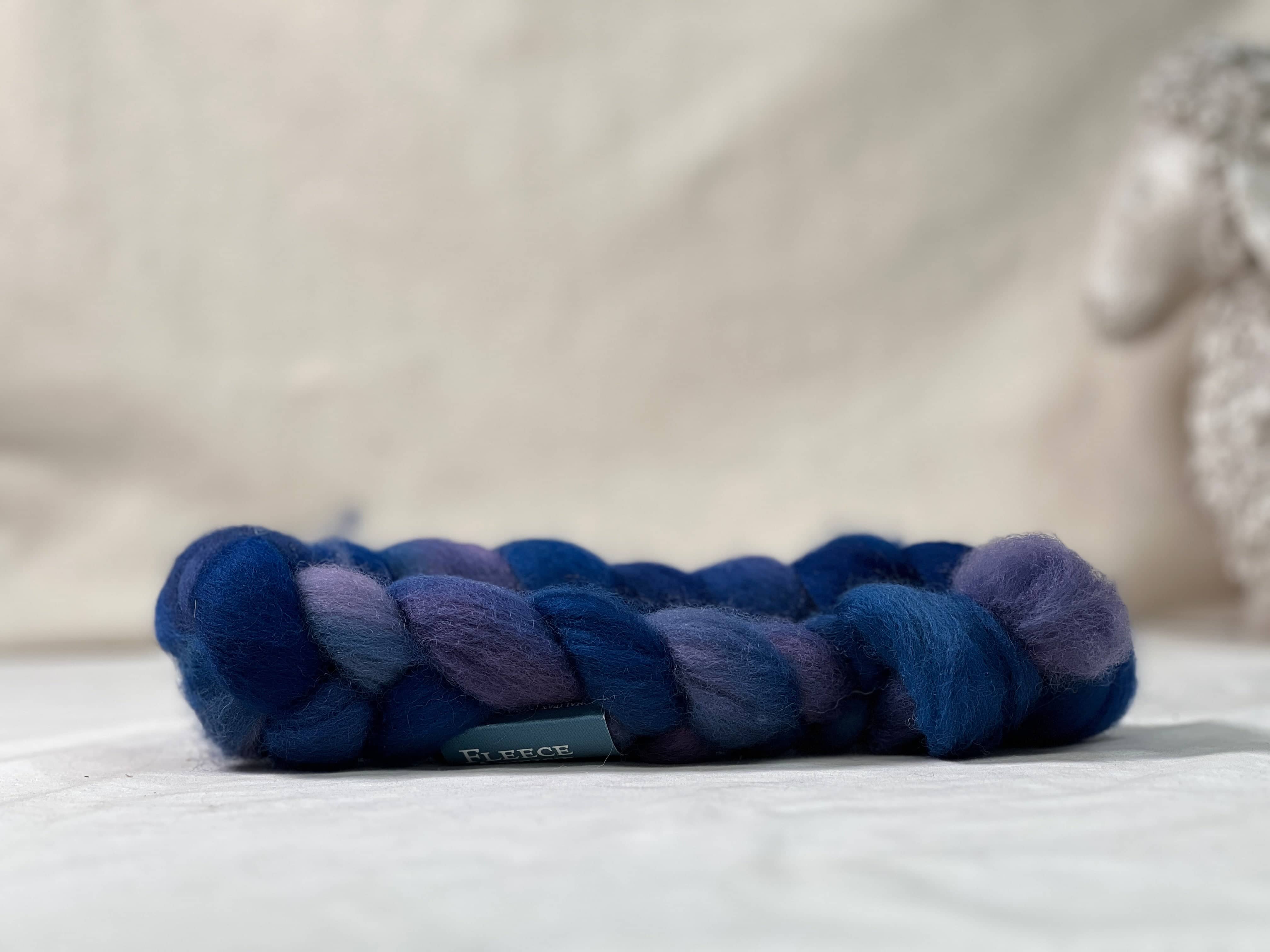 update alt-text with template Fleece Bundle - Wild Blueberry-Yarn-Deanne Fitzpatrick Rug Hooking Studio-Rug Hooking Kit -Rug Hooking Pattern -Rug Hooking -Deanne Fitzpatrick Rug Hooking Studio -Is rug hooking the same as punch needle?