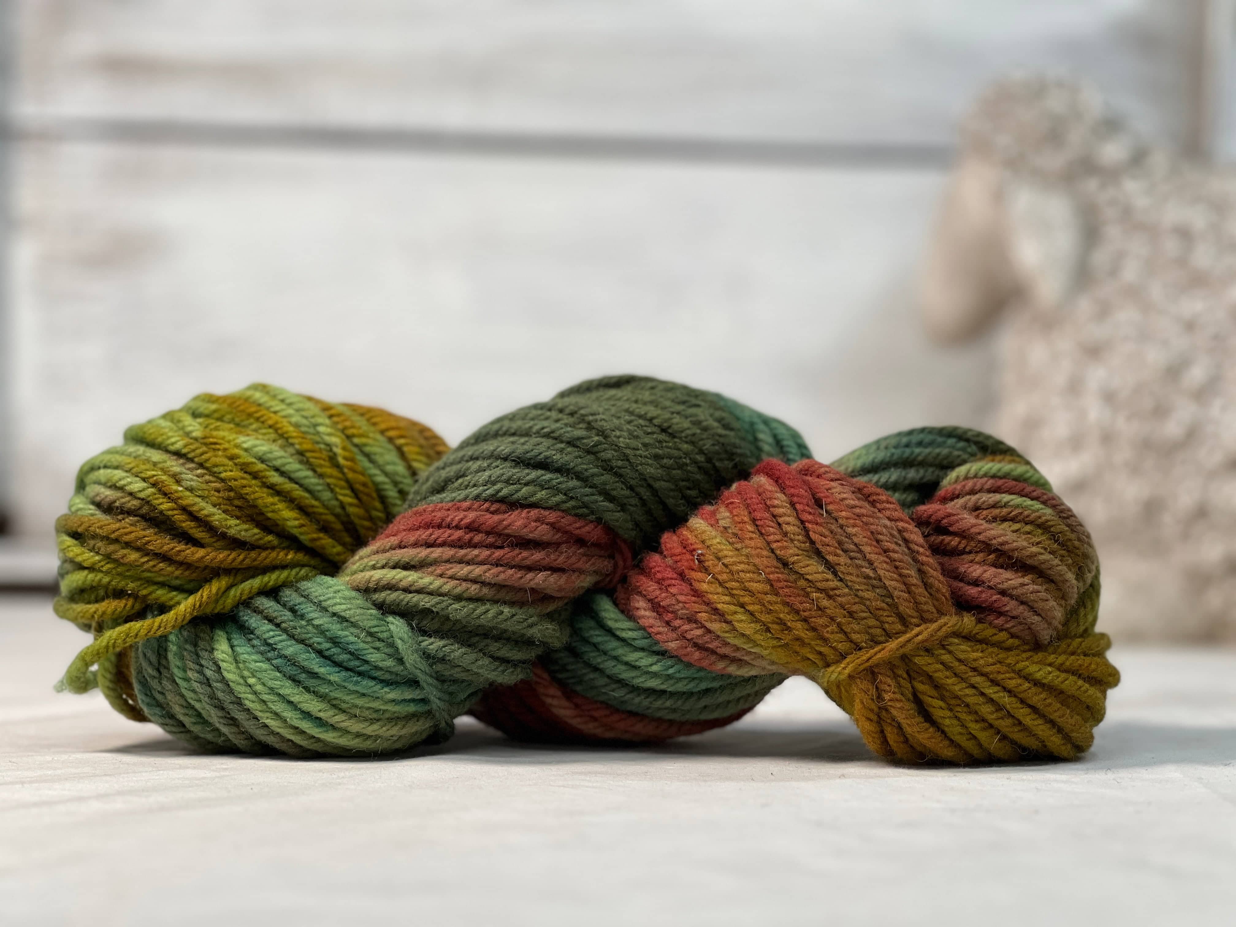 update alt-text with template Hand dyed Studio 2-ply Yarn - Autumn Stroll-Yarn-vendor-unknown-Rug Hooking Kit -Rug Hooking Pattern -Rug Hooking -Deanne Fitzpatrick Rug Hooking Studio -Is rug hooking the same as punch needle?