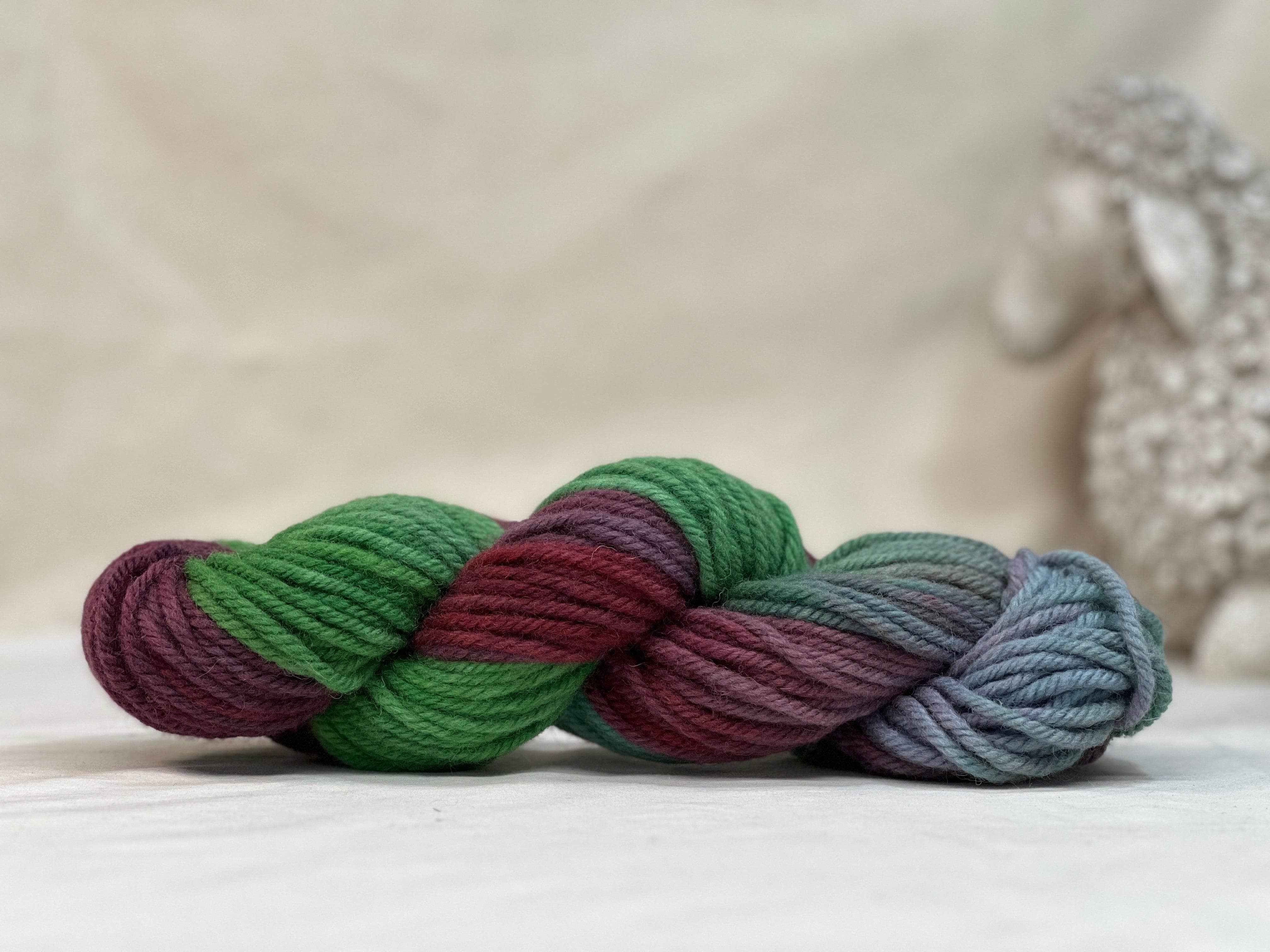 update alt-text with template Hand dyed Studio 4-ply Yarn - Enchanted Woods-Yarn-vendor-unknown-Rug Hooking Kit -Rug Hooking Pattern -Rug Hooking -Deanne Fitzpatrick Rug Hooking Studio -Is rug hooking the same as punch needle?