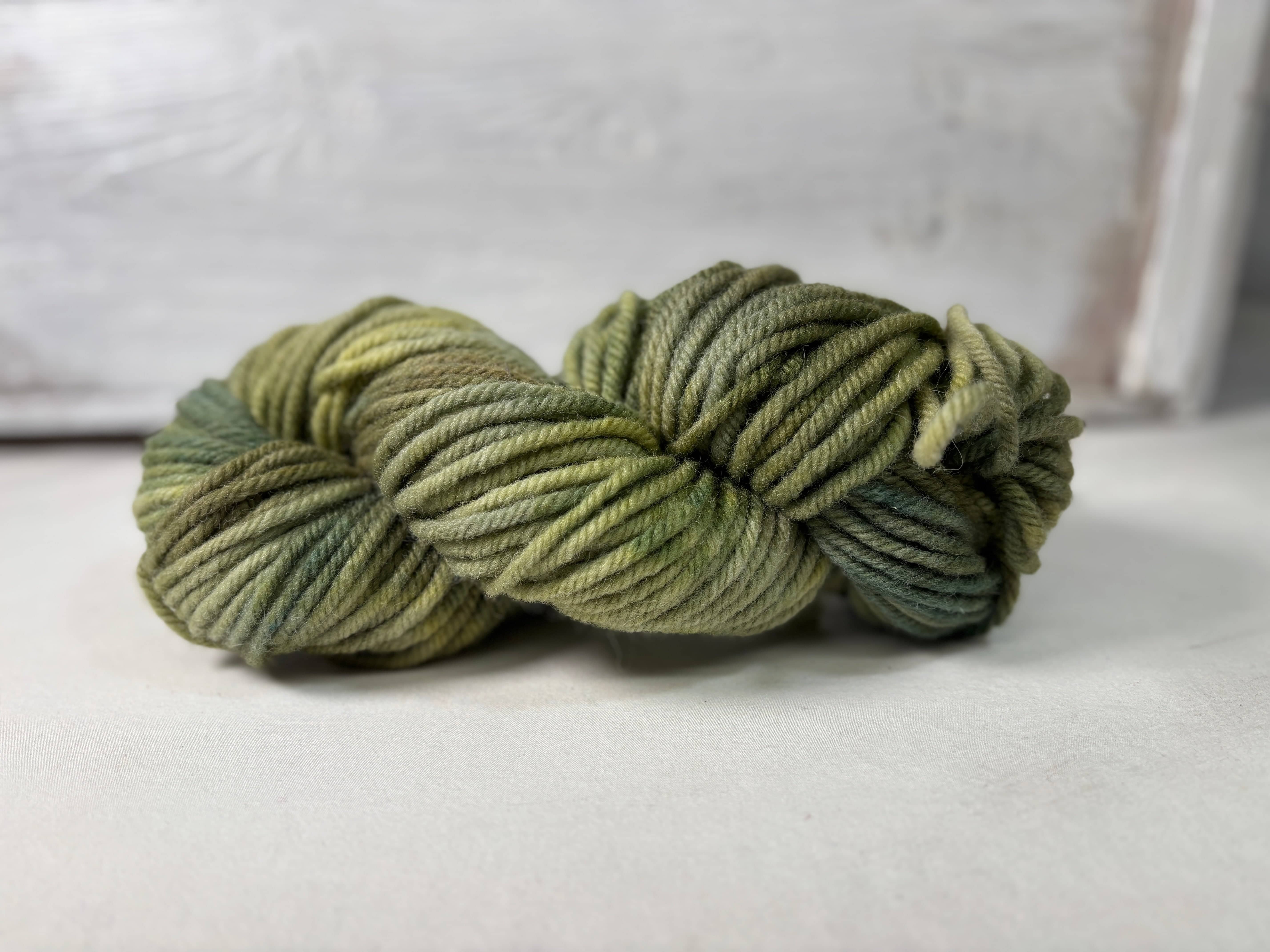 update alt-text with template Hand dyed Studio 4-ply Yarn - Good Green Earth-Yarn-vendor-unknown-Rug Hooking Kit -Rug Hooking Pattern -Rug Hooking -Deanne Fitzpatrick Rug Hooking Studio -Is rug hooking the same as punch needle?