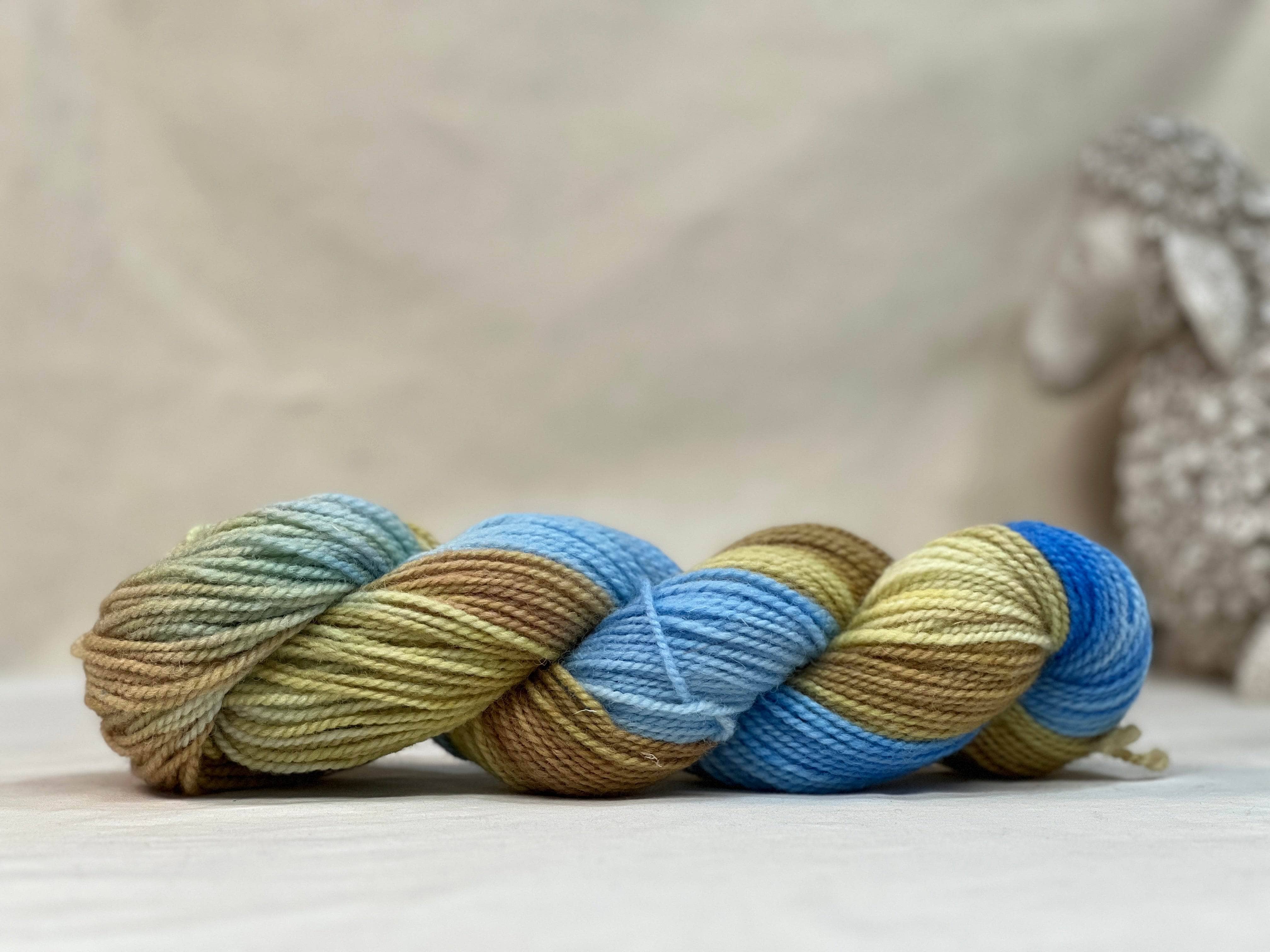 update alt-text with template Hand Dyed Studio Yarn - Cresting Waves-Yarn-Deanne Fitzpatrick Rug Hooking Studio-Rug Hooking Kit -Rug Hooking Pattern -Rug Hooking -Deanne Fitzpatrick Rug Hooking Studio -Is rug hooking the same as punch needle?