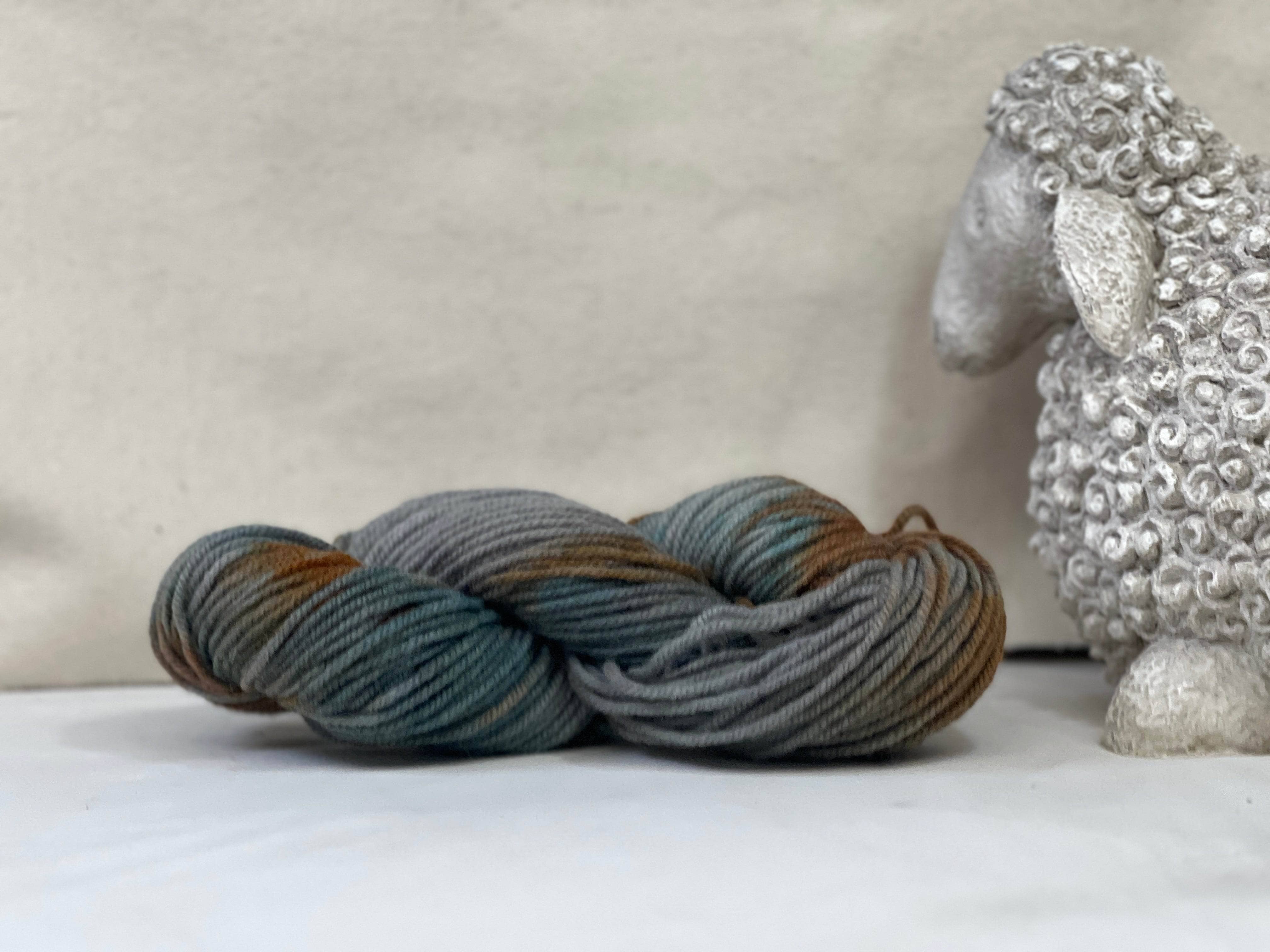 update alt-text with template Hand-Dyed Studio Yarn - Stone Path - 3ply-Yarn-Deanne Fitzpatrick Rug Hooking Studio-Rug Hooking Kit -Rug Hooking Pattern -Rug Hooking -Deanne Fitzpatrick Rug Hooking Studio -Is rug hooking the same as punch needle?