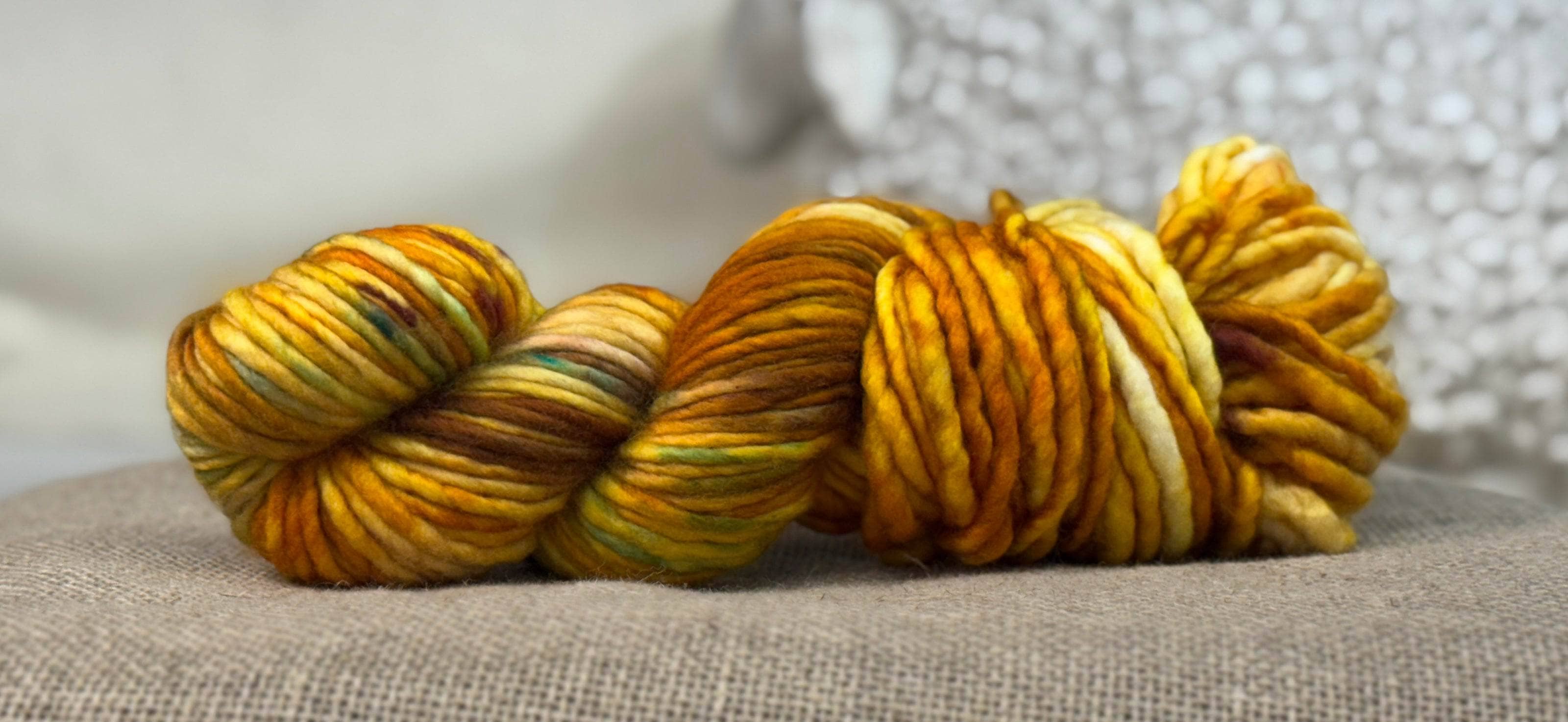 update alt-text with template Hand-Dyed Studio Yarn - Window Pane Yellow-Yarn-vendor-unknown-Rug Hooking Kit -Rug Hooking Pattern -Rug Hooking -Deanne Fitzpatrick Rug Hooking Studio -Is rug hooking the same as punch needle?