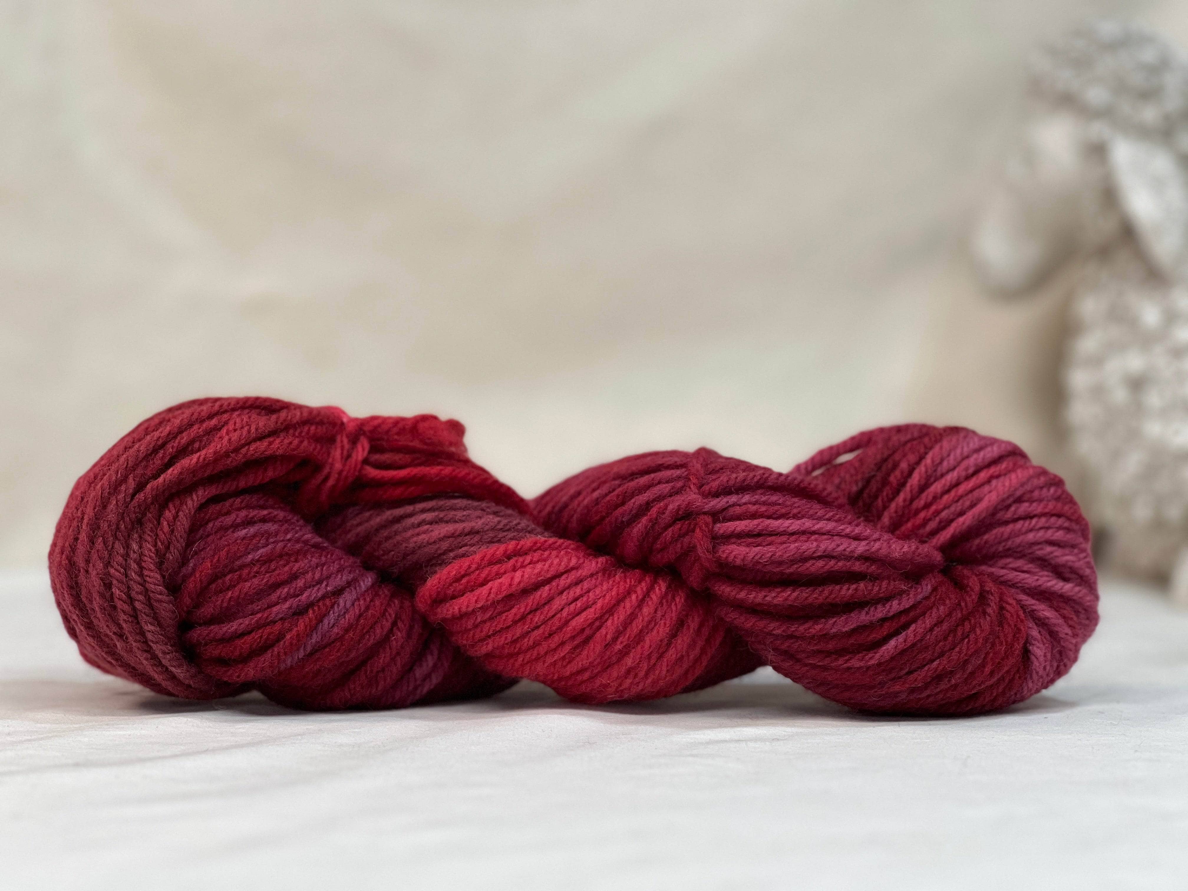 update alt-text with template Hand-Dyed Yarn - Bonfire Passion 4 ply-Yarn-vendor-unknown-Rug Hooking Kit -Rug Hooking Pattern -Rug Hooking -Deanne Fitzpatrick Rug Hooking Studio -Is rug hooking the same as punch needle?