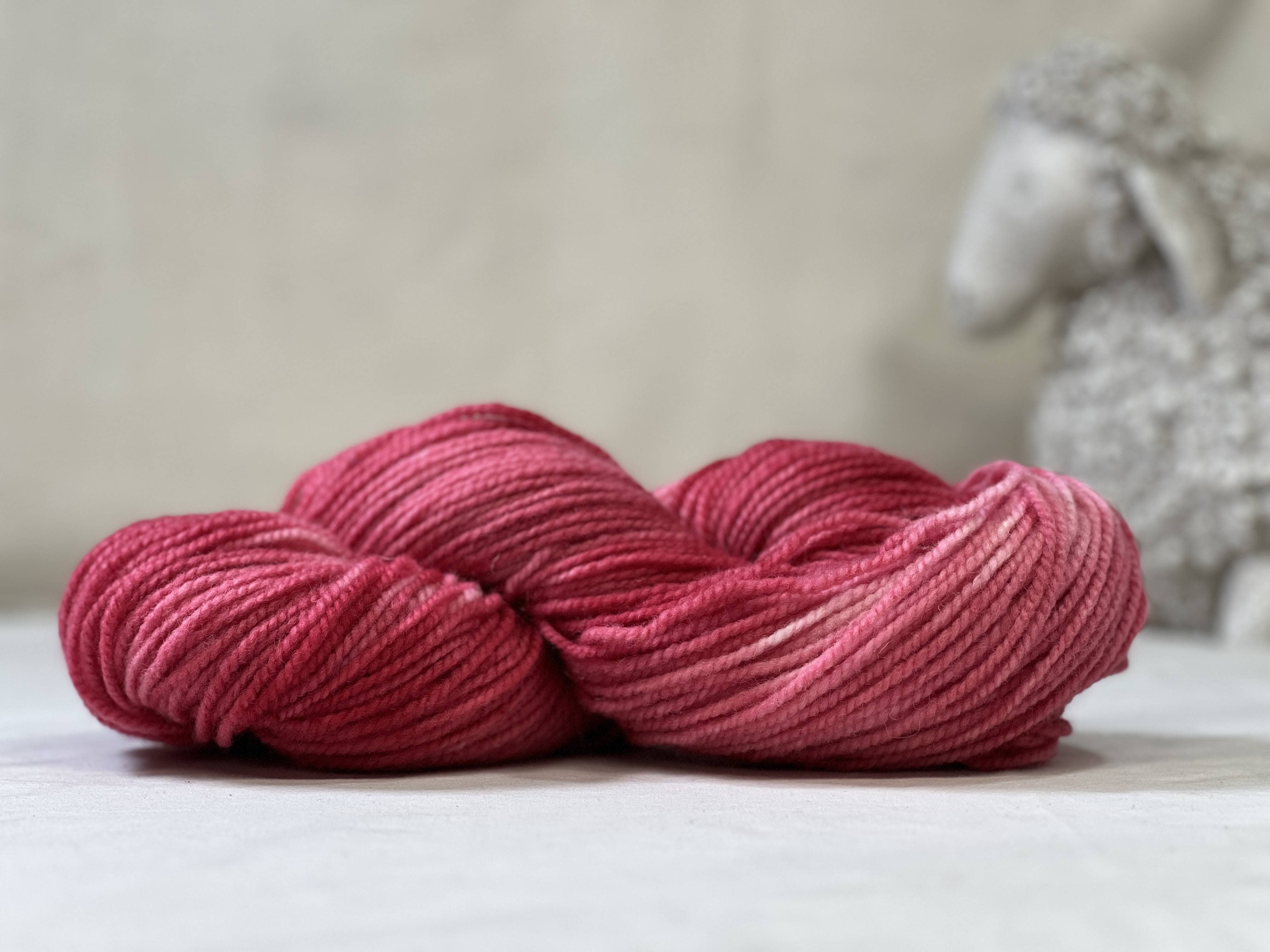 update alt-text with template Hand-Dyed Yarn - Cherry Bomb - 2 Ply-Yarn-vendor-unknown-Rug Hooking Kit -Rug Hooking Pattern -Rug Hooking -Deanne Fitzpatrick Rug Hooking Studio -Is rug hooking the same as punch needle?