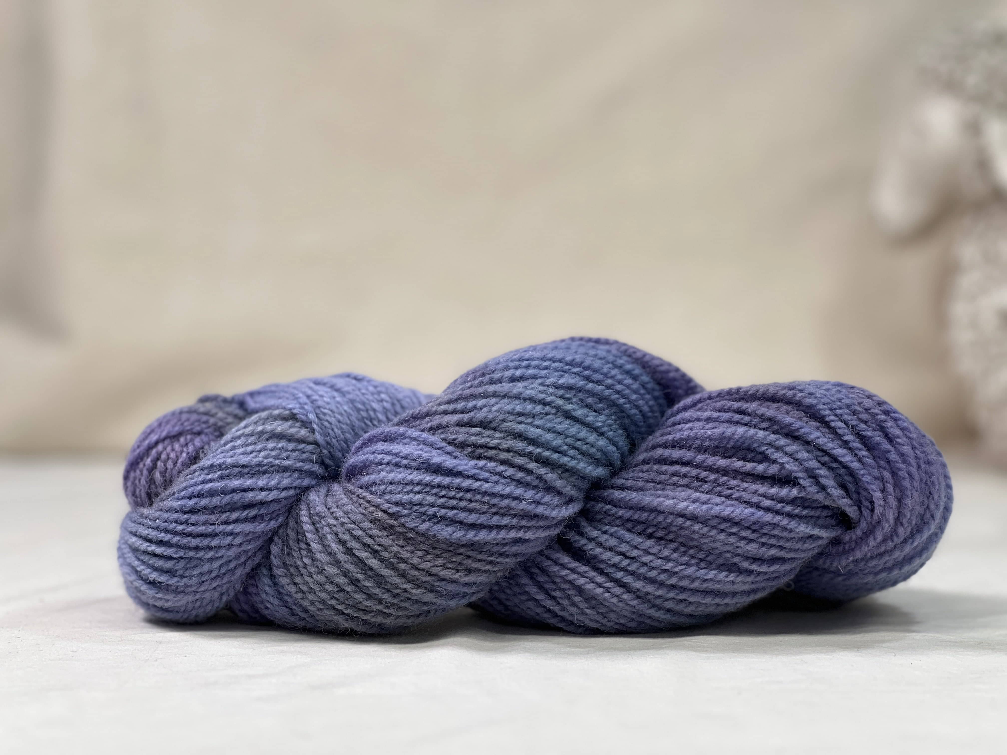 update alt-text with template Hand Dyed Yarn - Pomp & Purple 2 ply-Yarn-vendor-unknown-Rug Hooking Kit -Rug Hooking Pattern -Rug Hooking -Deanne Fitzpatrick Rug Hooking Studio -Is rug hooking the same as punch needle?