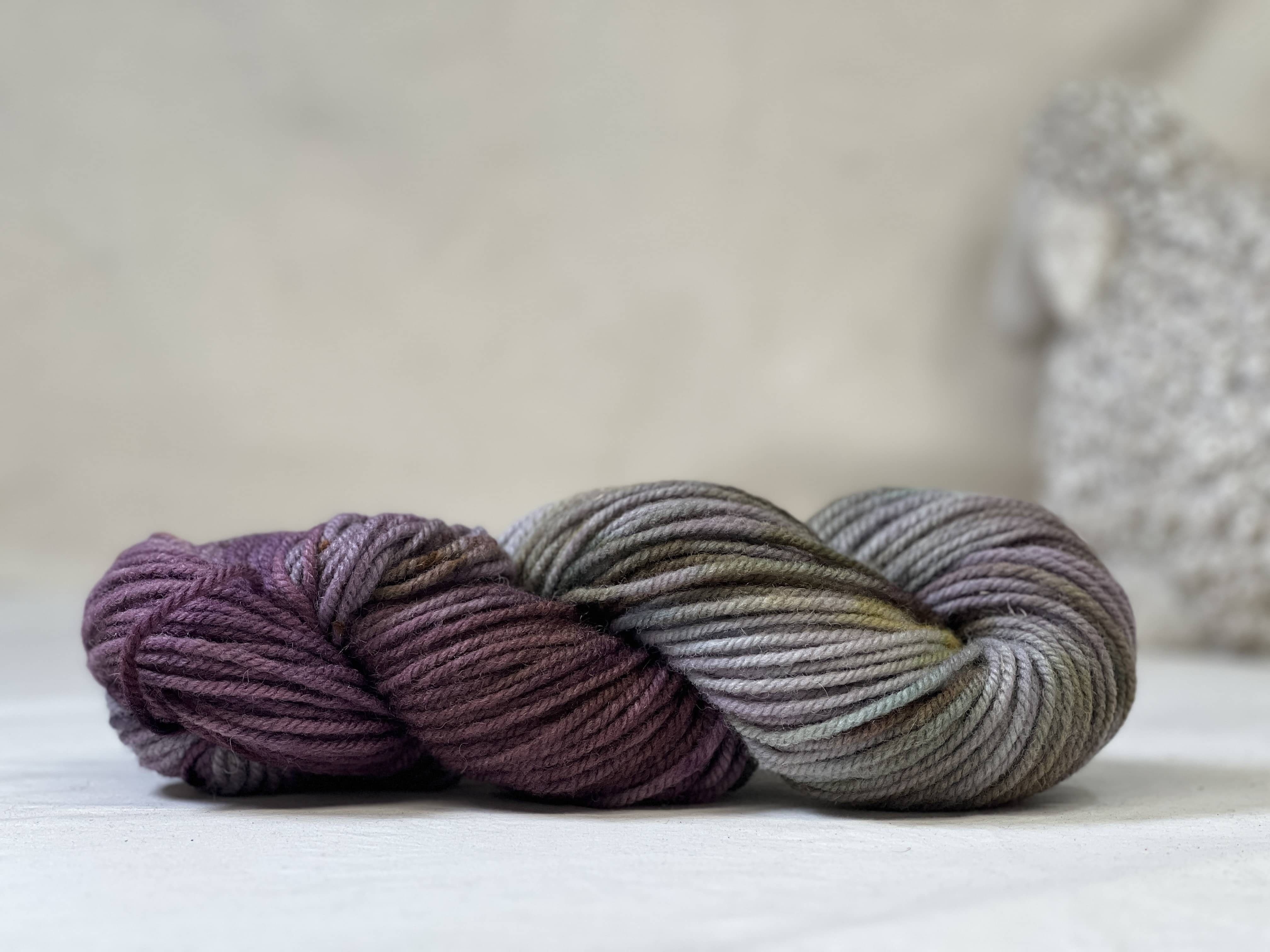 update alt-text with template Hand Dyed Yarn - Twilight Sky-Yarn-vendor-unknown-Rug Hooking Kit -Rug Hooking Pattern -Rug Hooking -Deanne Fitzpatrick Rug Hooking Studio -Is rug hooking the same as punch needle?