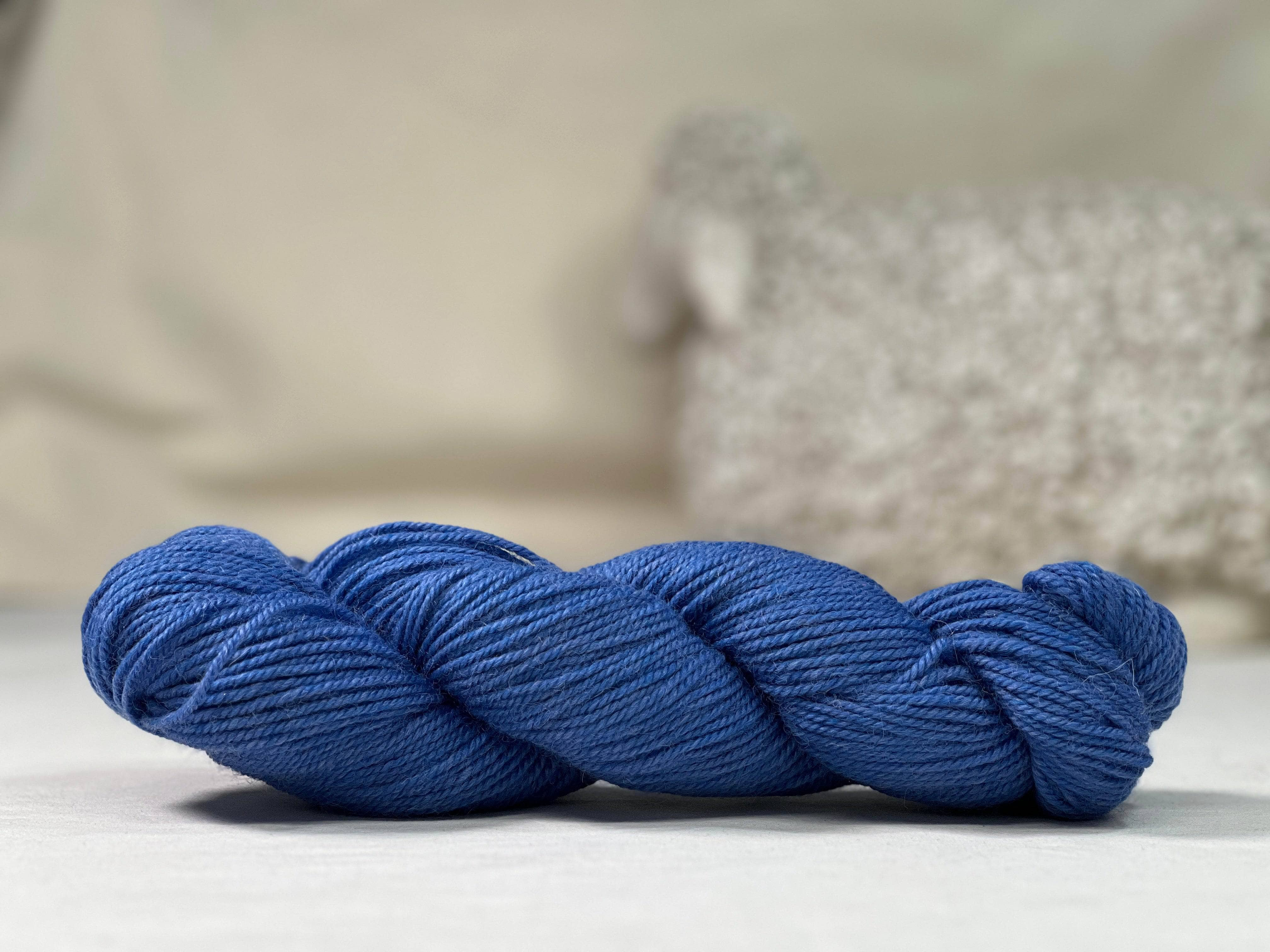 Yarn Haynes Creek Heathers - Aran - 147 - Blue Bird