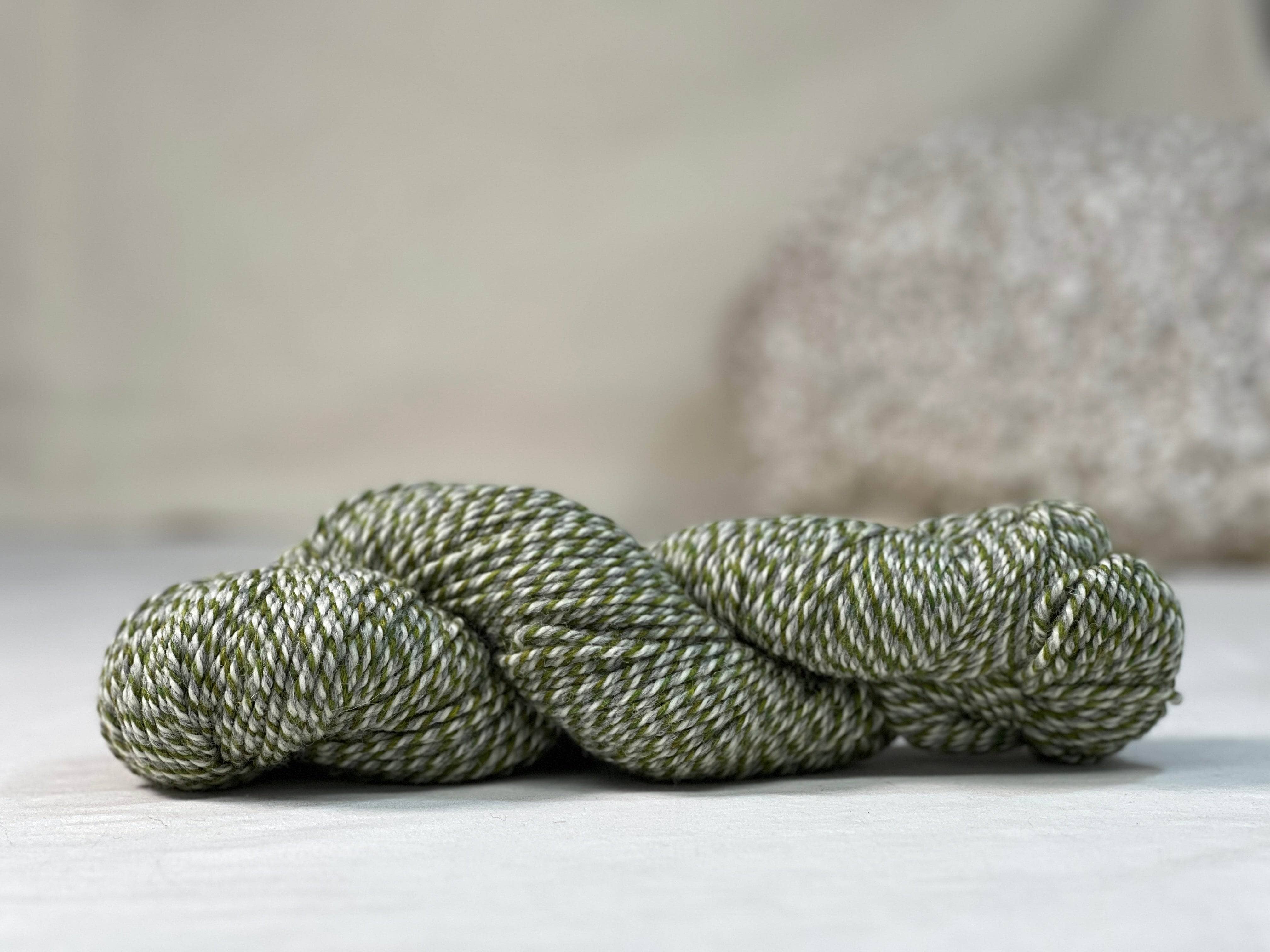 Yarn Haynes Creek Heathers - Aran - 1924 - Green Fleck