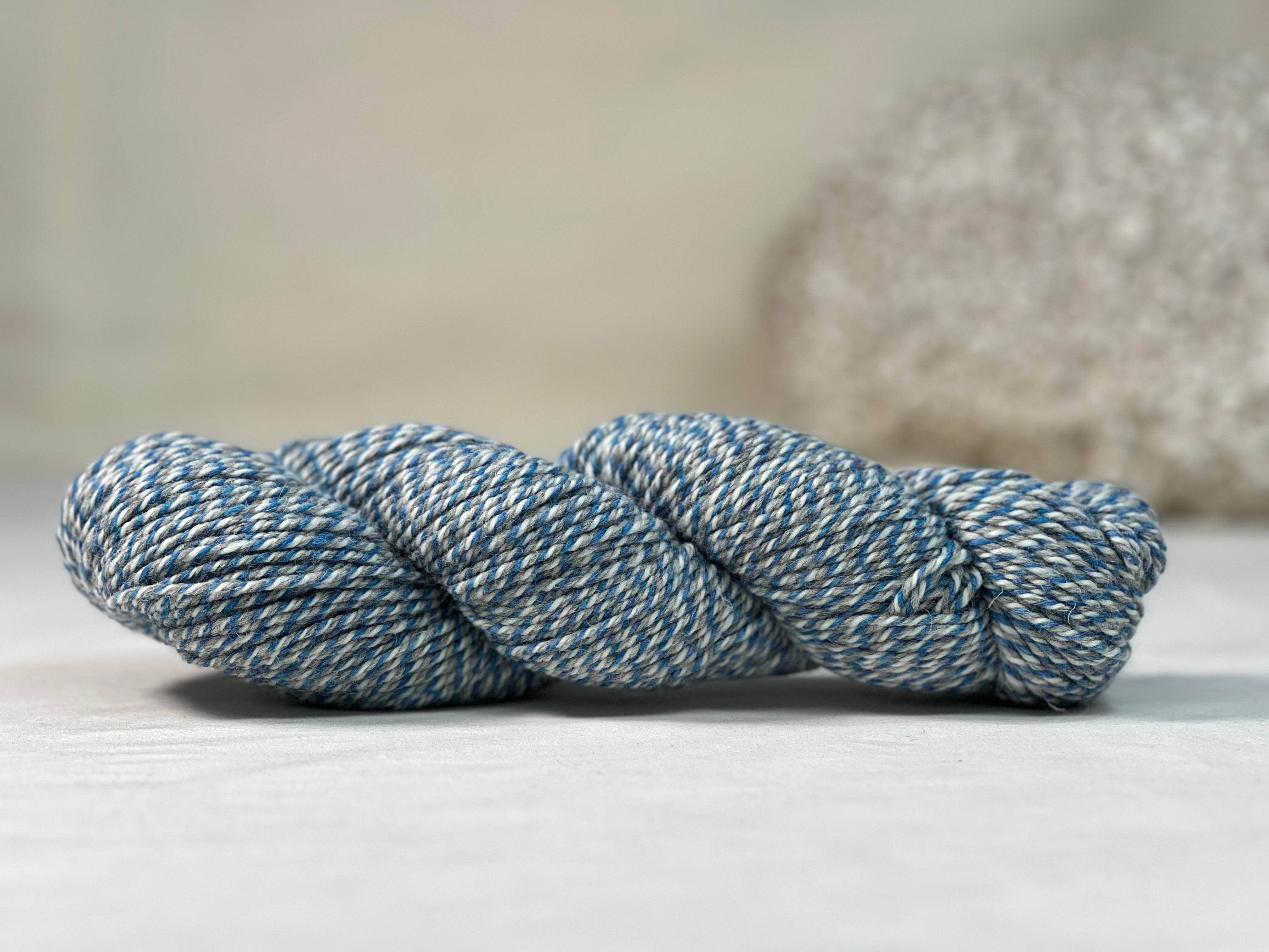 Yarn Haynes Creek Heathers - Aran - 1954 - Speckled Blue