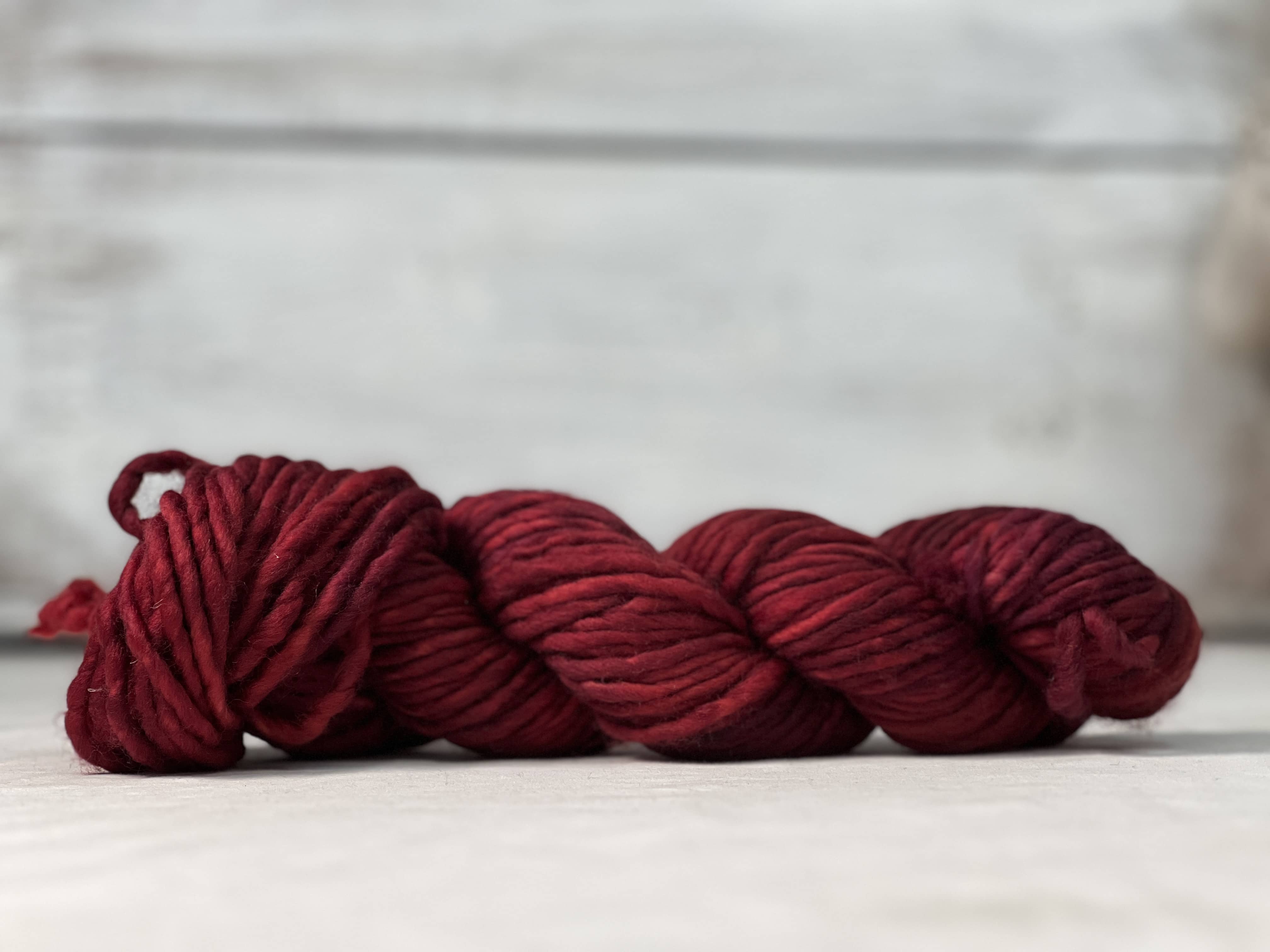 update alt-text with template Lichen And Lace - Bulky - Beet Root-Yarn-vendor-unknown-Rug Hooking Kit -Rug Hooking Pattern -Rug Hooking -Deanne Fitzpatrick Rug Hooking Studio -Is rug hooking the same as punch needle?